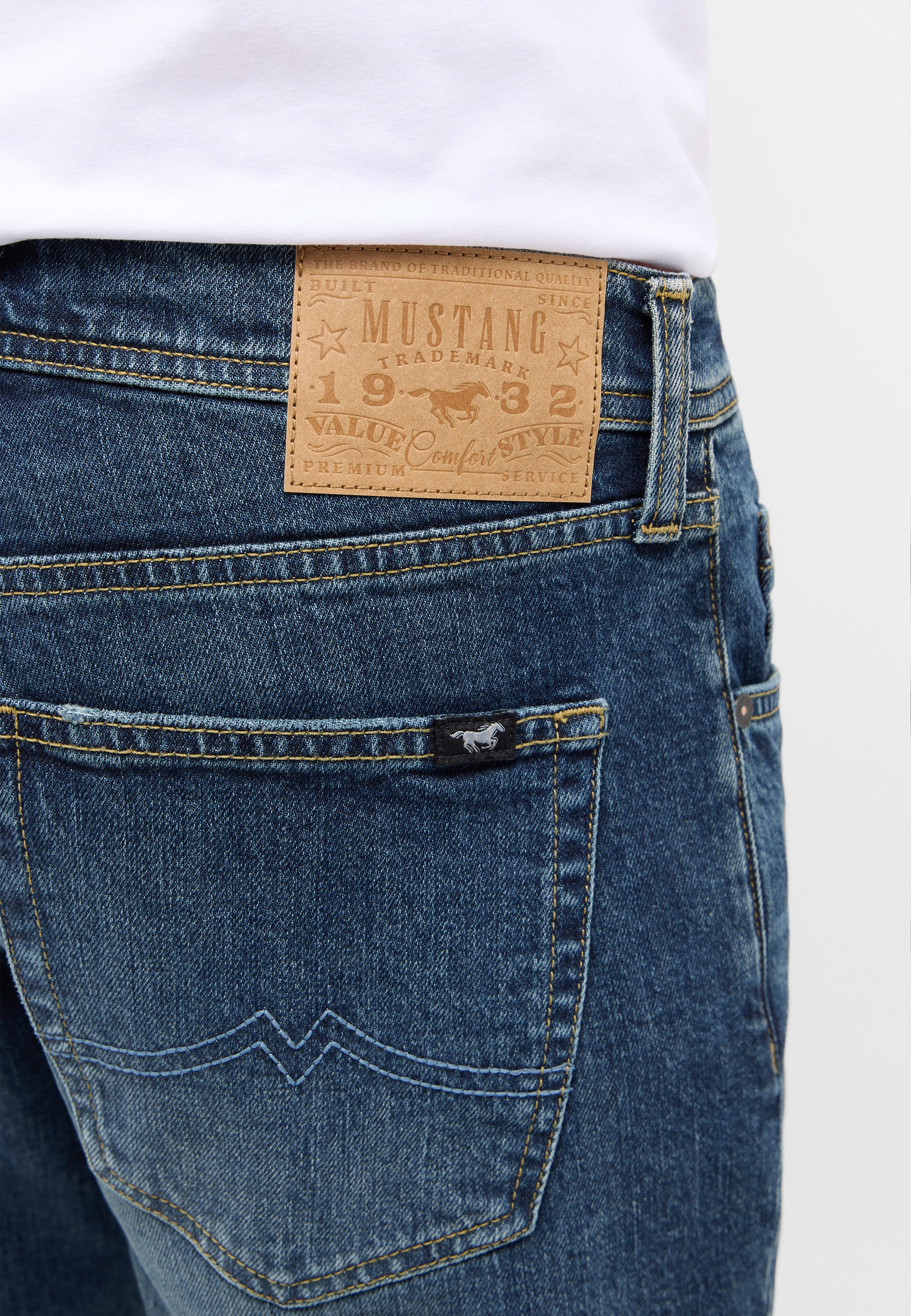 MUSTANG Straight-Jeans »Herren Style Denver Straight«
