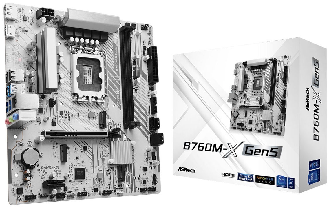 Asrock Mainboard »B760M-X Gen5«