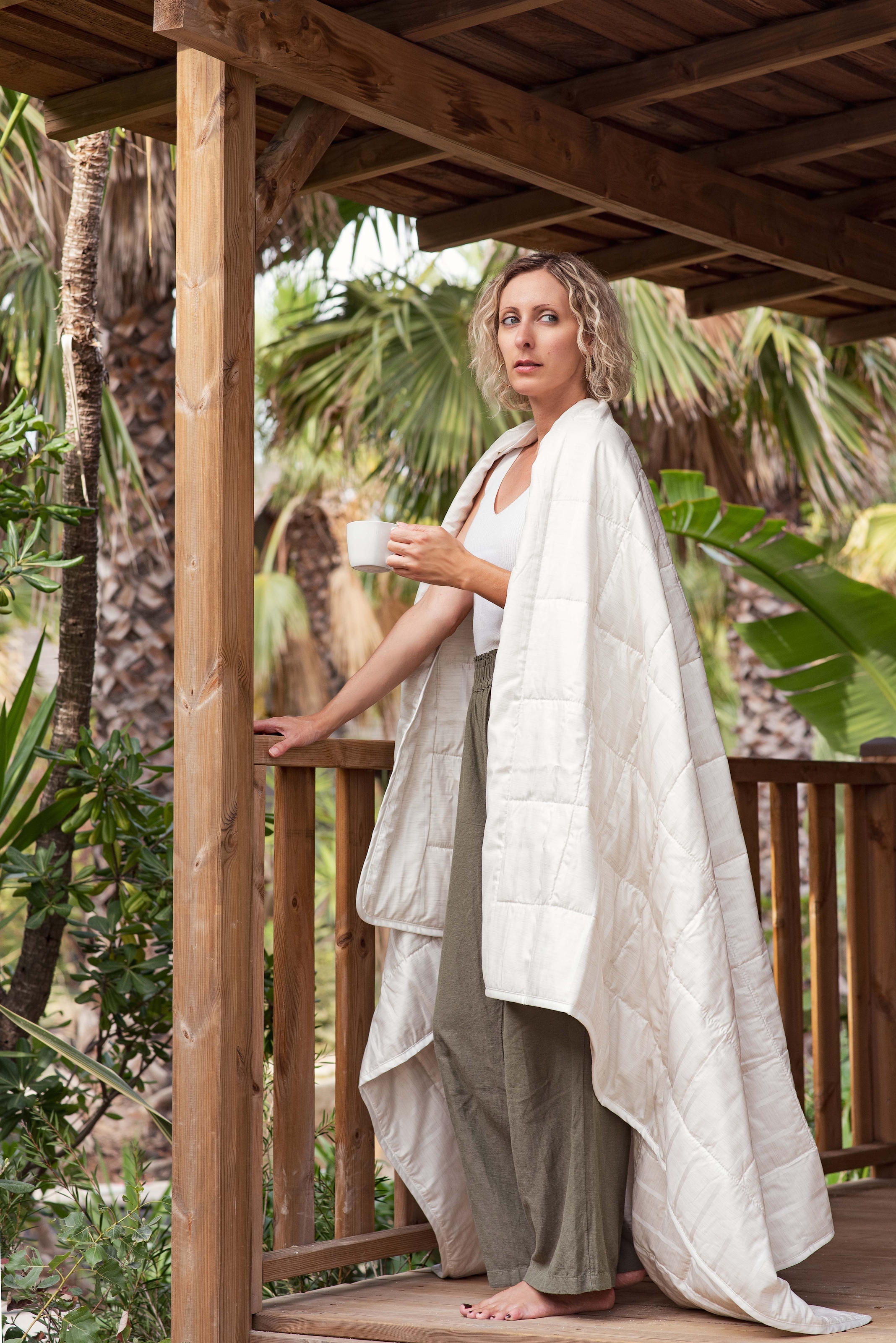 Hefel Naturfaserbettdecke »Travel Lite Opulence«, extraleicht, (1 St.)