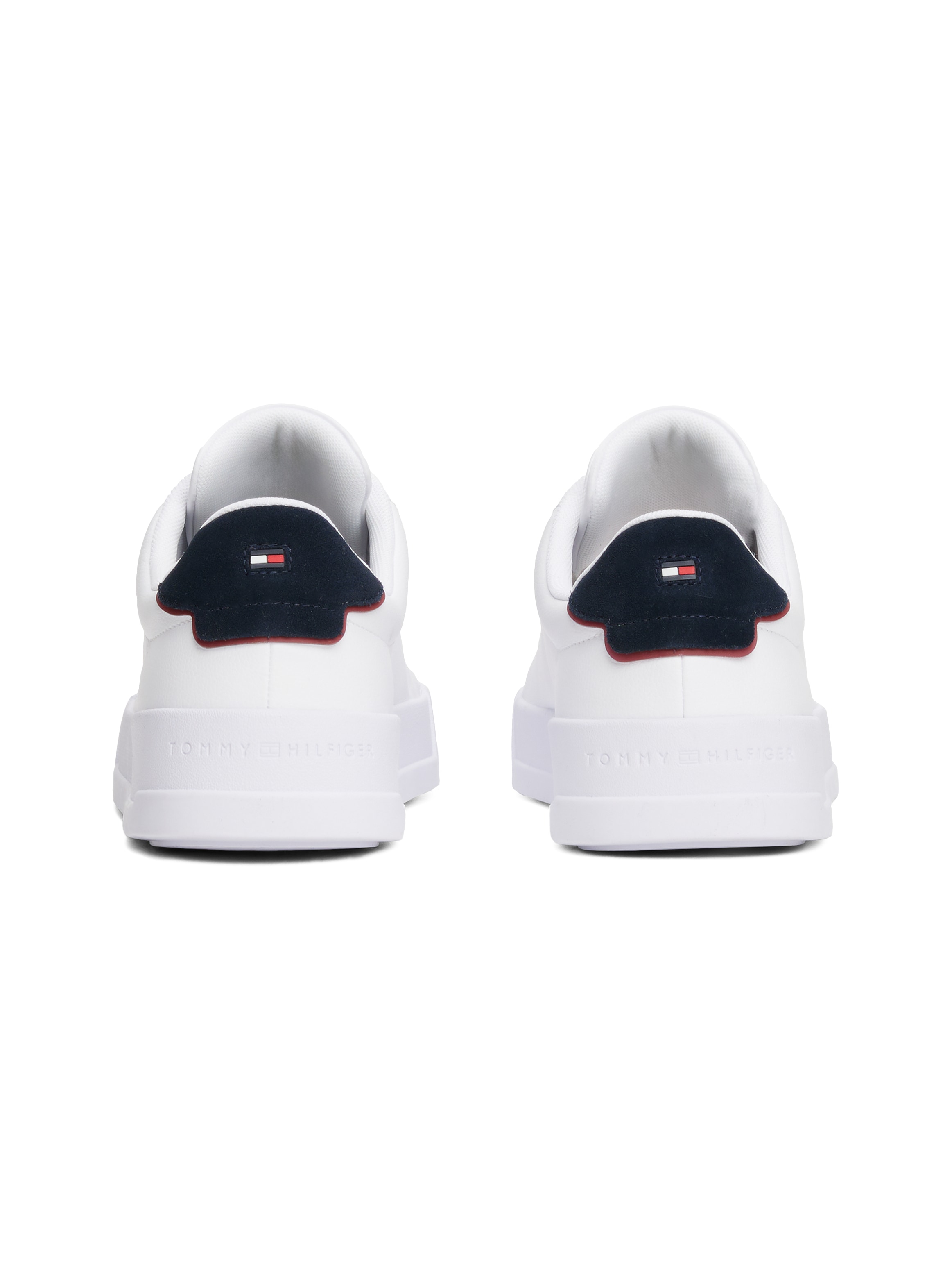 Tommy Hilfiger Sneaker »TH COURT LTH DETAIL ESS«  , Freizeitschuh, Halbschuh, Schnürschuh mit seitlichem Logoschriftzug