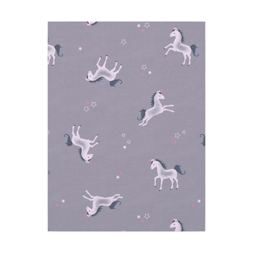 Name It Schlafanzug »NMFNIGHTSET LAVENDER UNICORN RIB NOOS«, (Set, 2 tlg.)