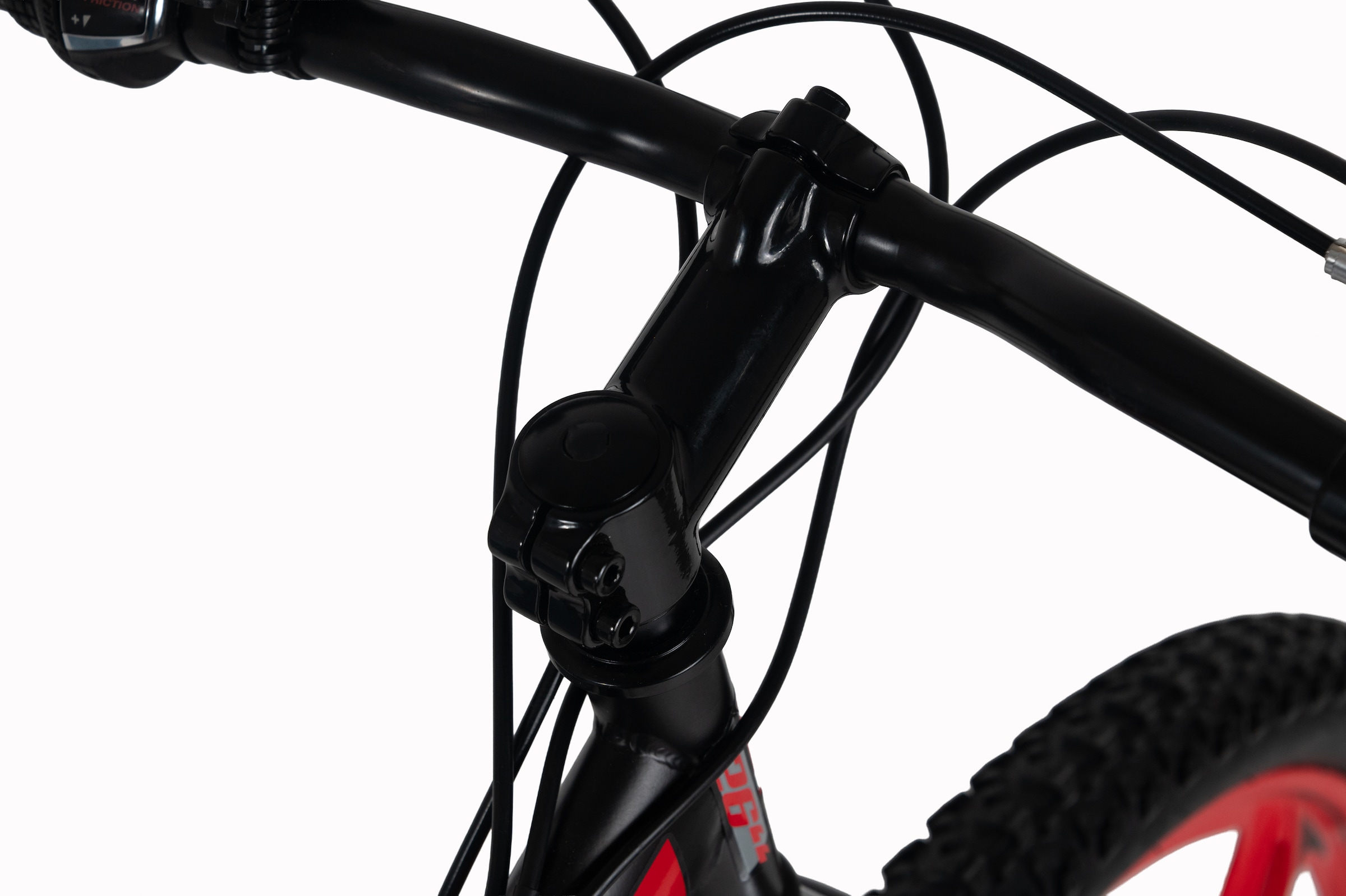 WYLD Mountainbike »WYLD Mountainbike Fully 26'' Topspin schwarz-rot« 21 Gang Shimano Tourney Schaltwerk Kettenschaltung