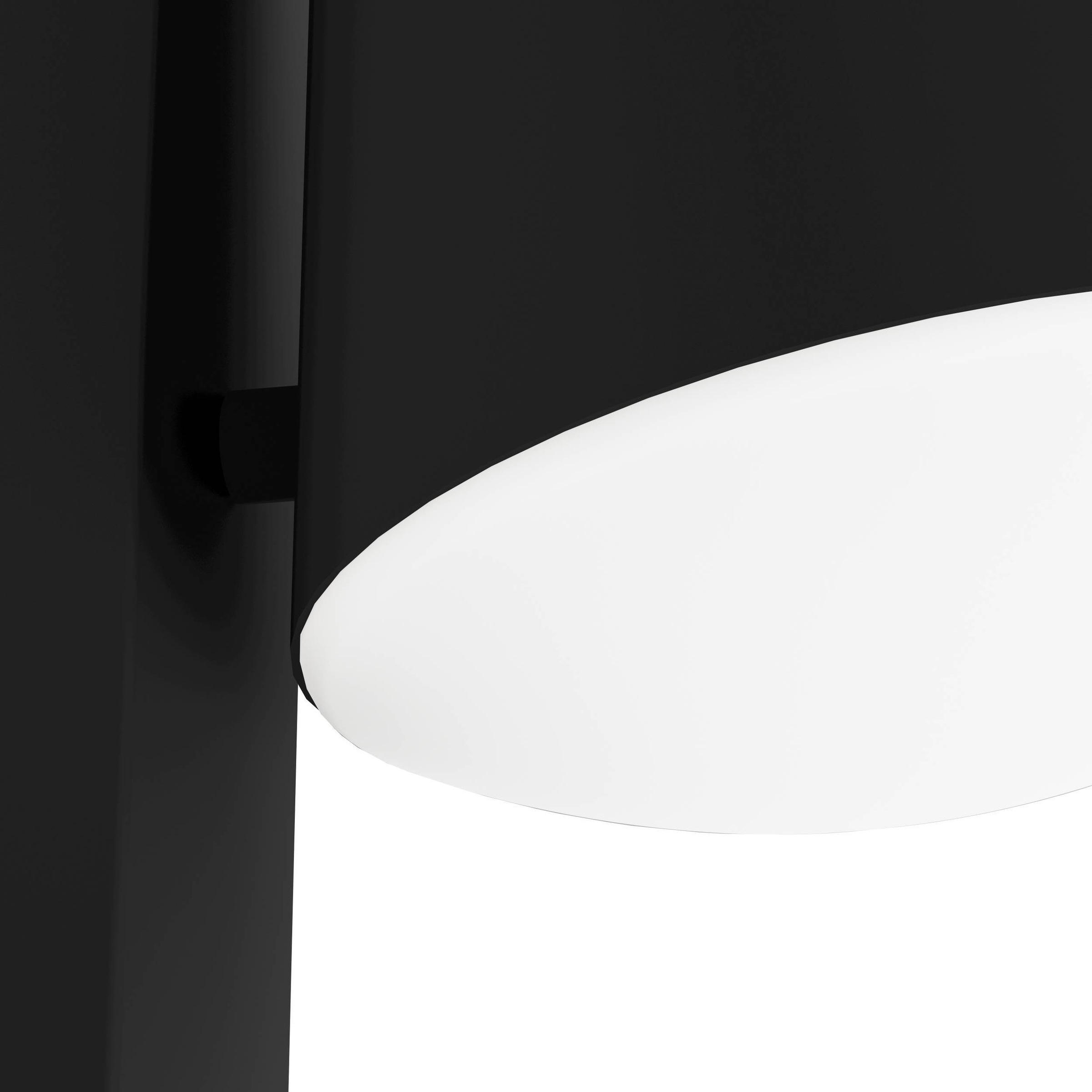 EGLO Wandleuchte »Caldiero Wandlampe Caldiero, Außenleuchte, Stahl, Kunststoff, E27,IP44« E27 1 Stk. Wand-/Deckenleuchte - L14 x H24 x AL18,5 cm - anthrazit - 1X10W exkl.