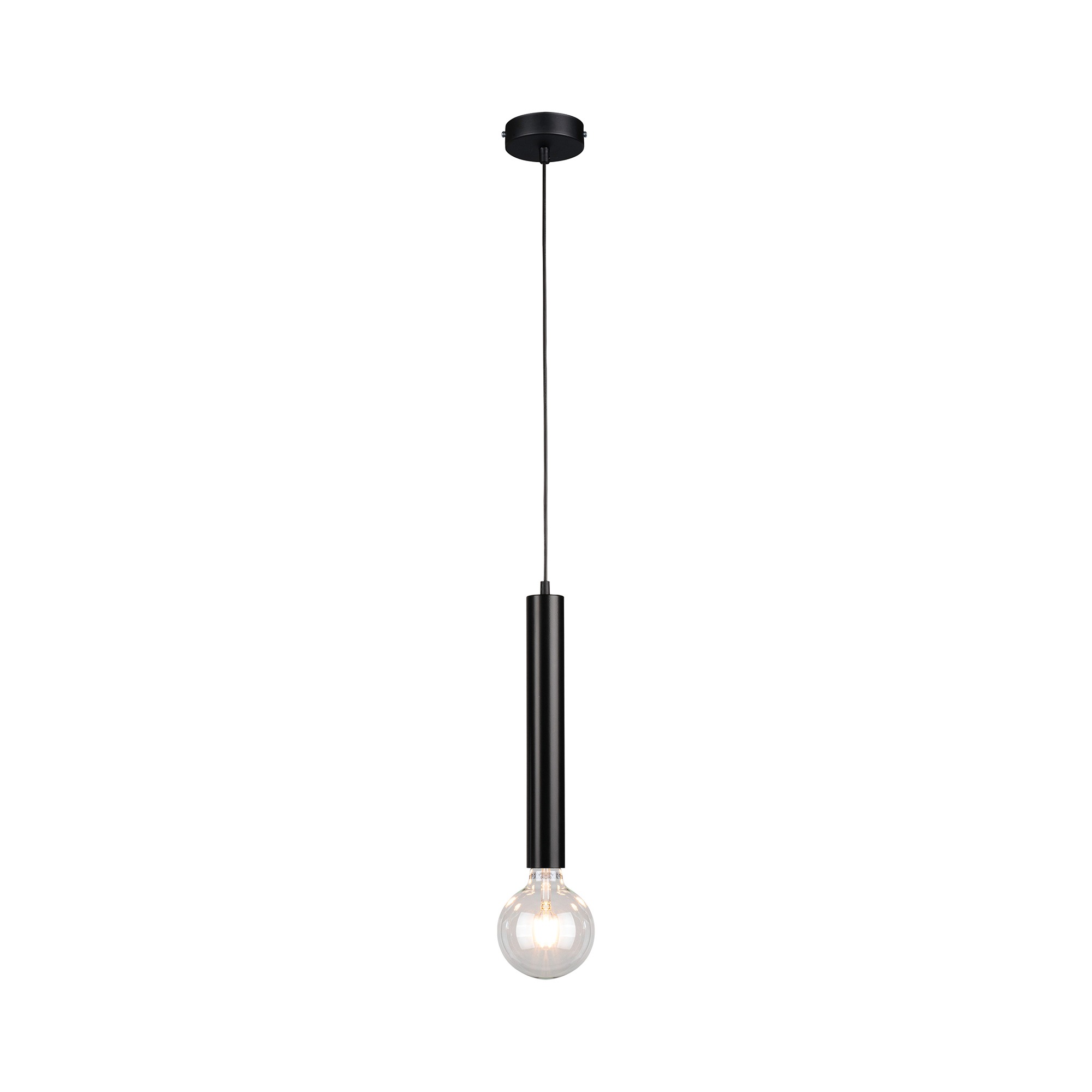 BRITOP LIGHTING Pendelleuchte »BARREL«, 1 flammig, Leuchtmittel E27 | ohne Leuchtmittel, Hängeleuchte, Modernes Design, aus Metall, passende LM E27 / Exklusive