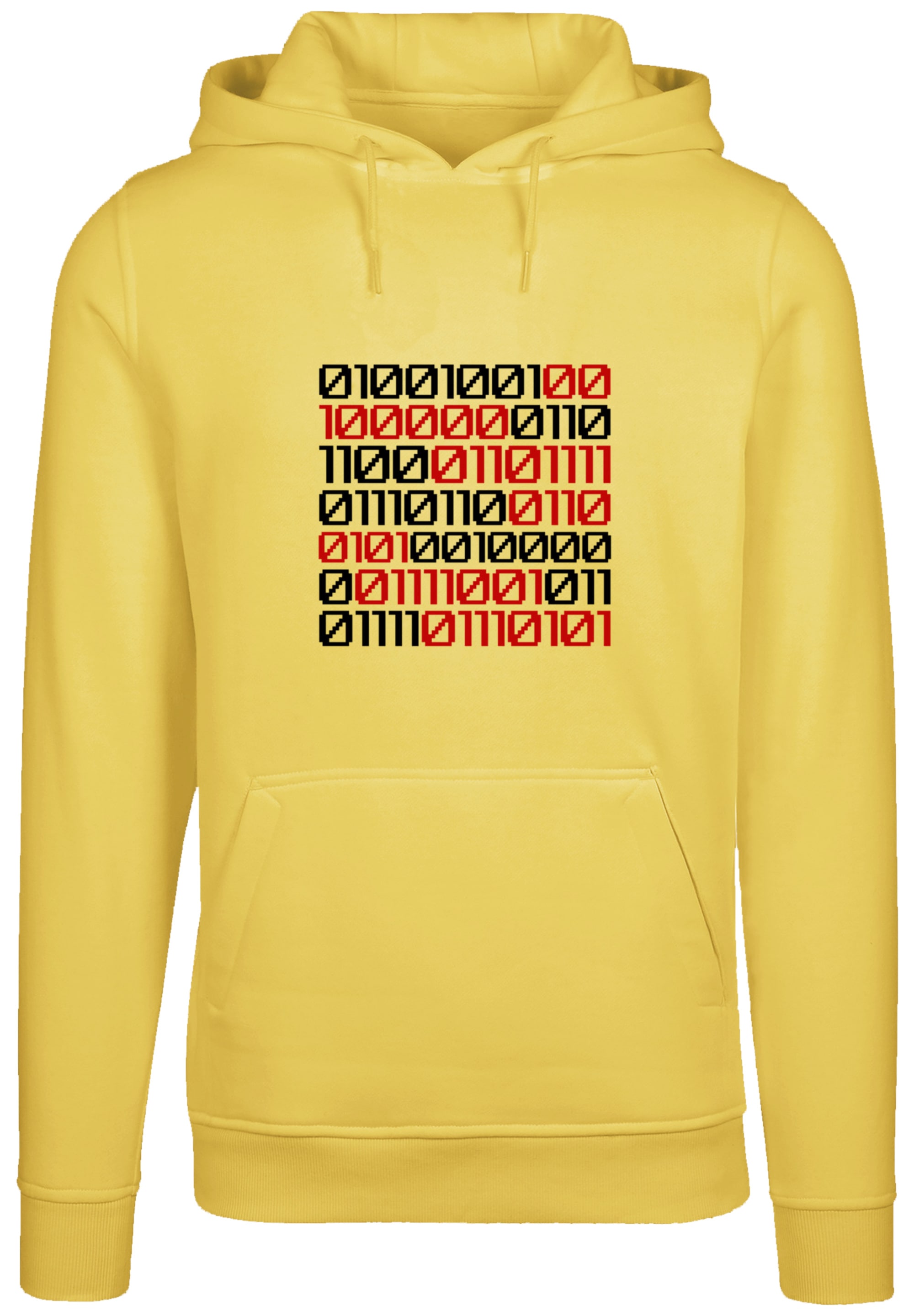 F4NT4STIC Kapuzenpullover »I love you 01001001 Binary Code Valentinstag«, Premium Qualität