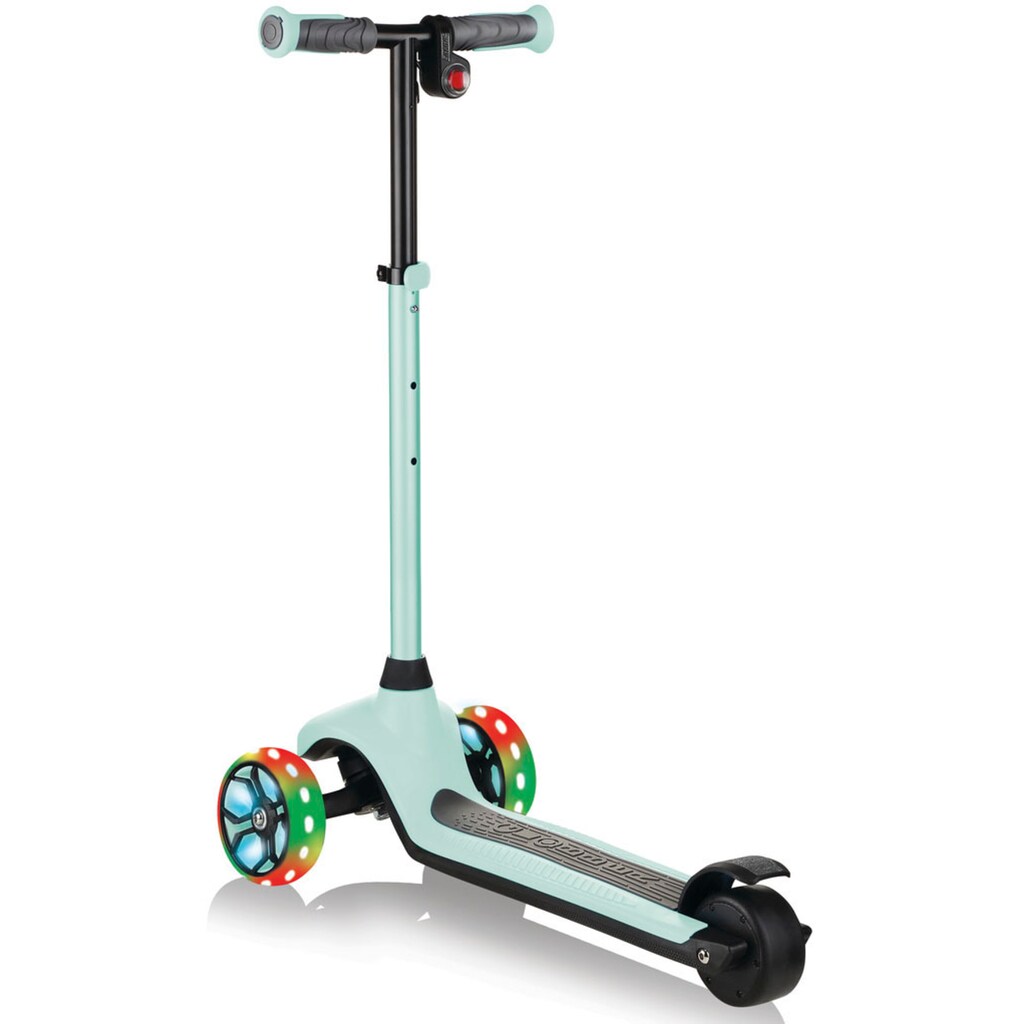 Globber E-Scooter »ONE K E-MOTION 4 PLUS, mit Leuchtrollen«