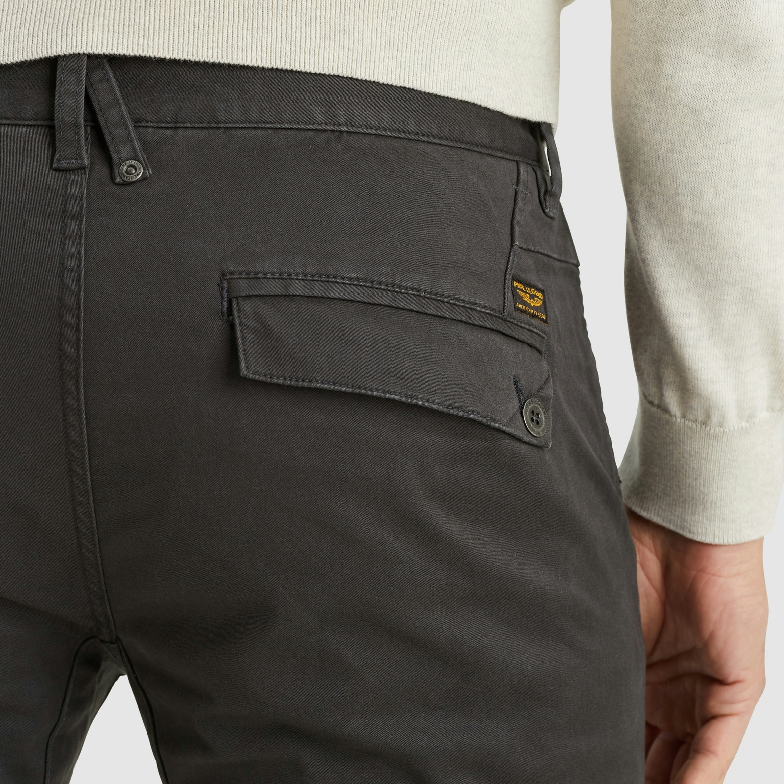 PME LEGEND Chinohose »TWIN WASP CHINO LEFT HAND STRETCH TWILL«