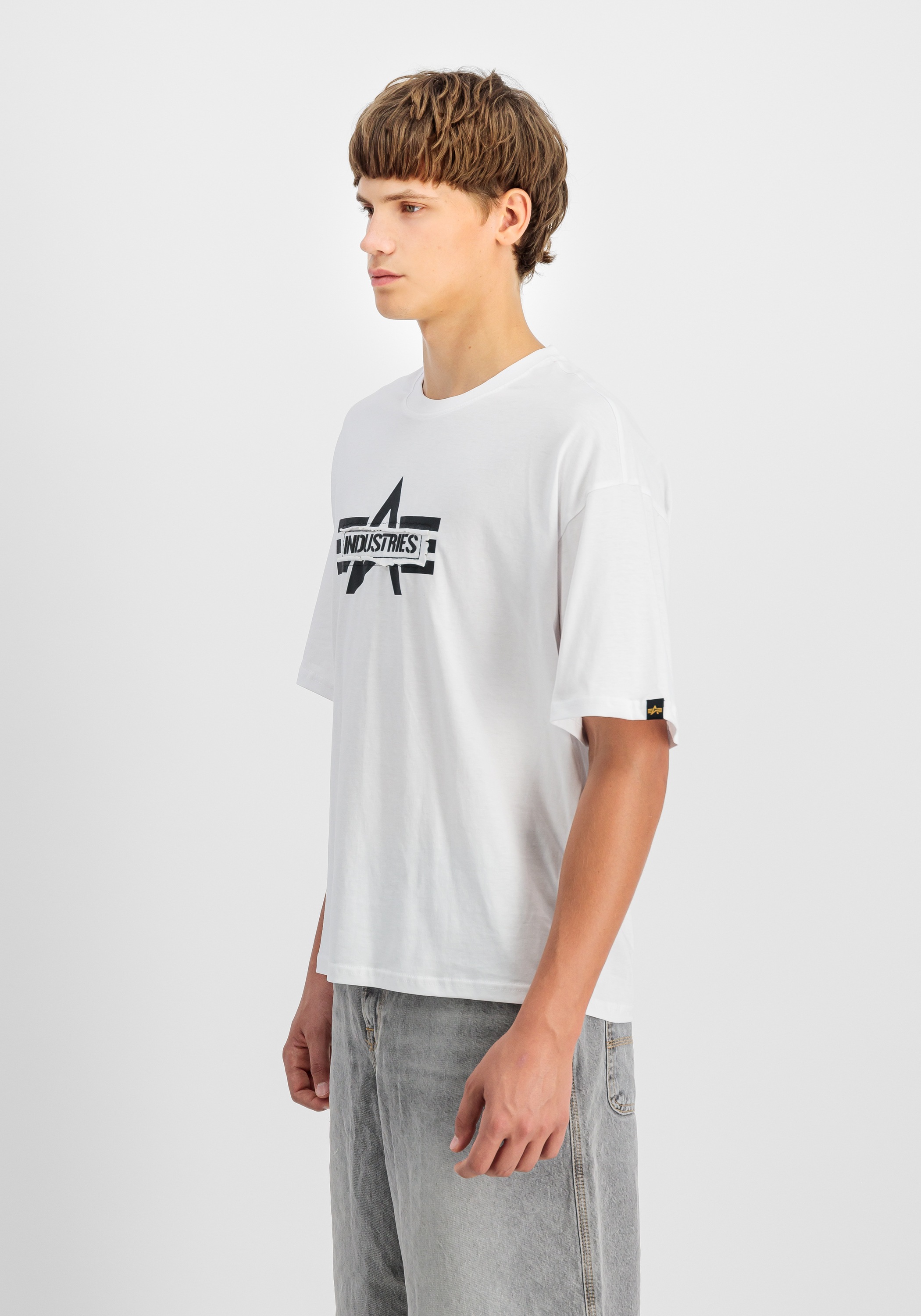 Alpha Industries T-Shirt »Logo Edge T-Shirt T-Shirt«