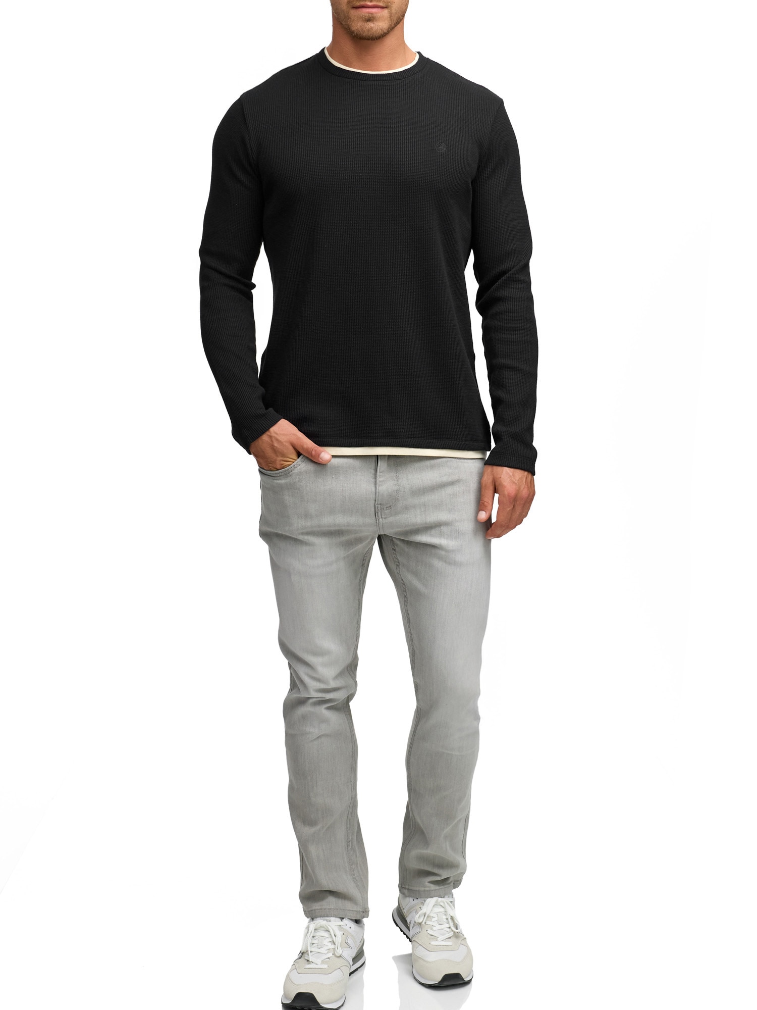 Indicode Langarmshirt »INSigfinn«