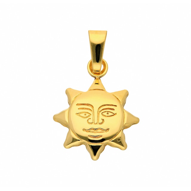 Adelia´s Kette mit Anhänger »333 Gold Anhänger Sonne«, Schmuckset - Set mit  Halskette online kaufen | BAUR
