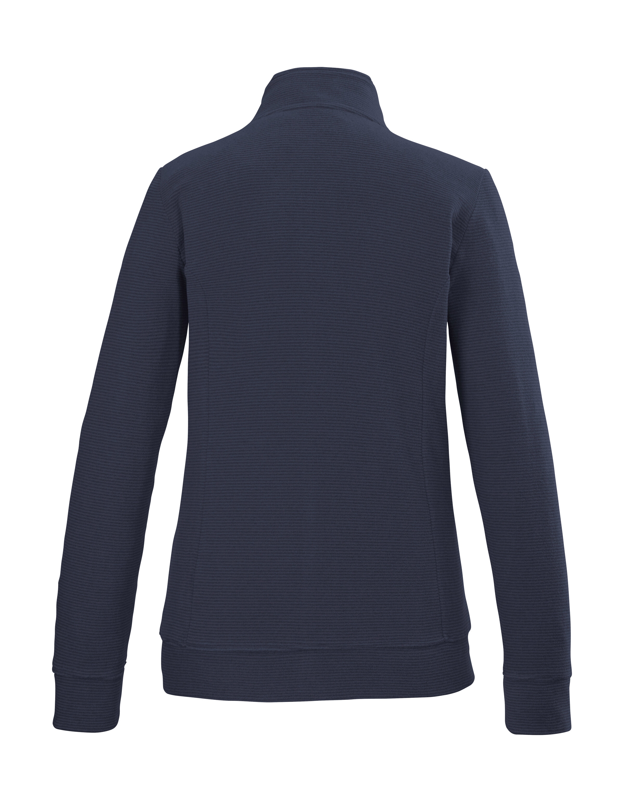 Killtec Fleecejacke »KOS 100 WMN FLC JCKT«, Gestreifte Damen-Fleecejacke mit Zipper-Taschen und Kinnschutz