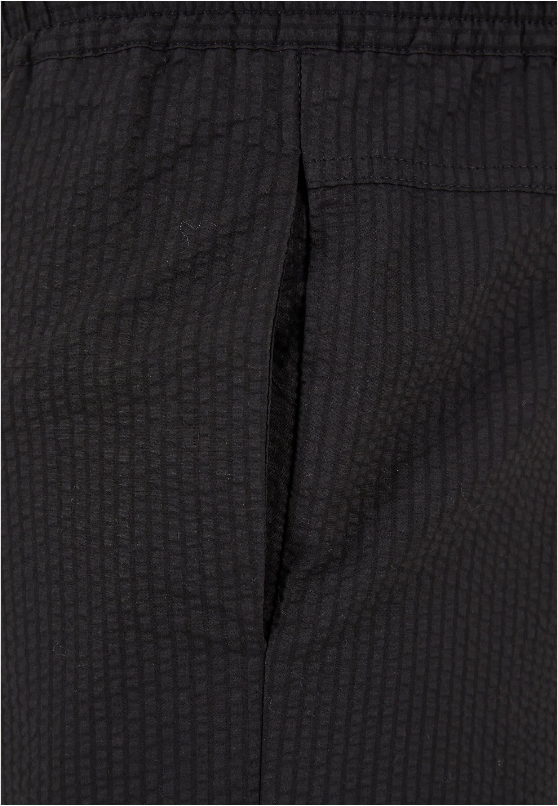 URBAN CLASSICS Shorts »Urban Classics Herren Basic Seersucker Shorts«, (1 tlg.)