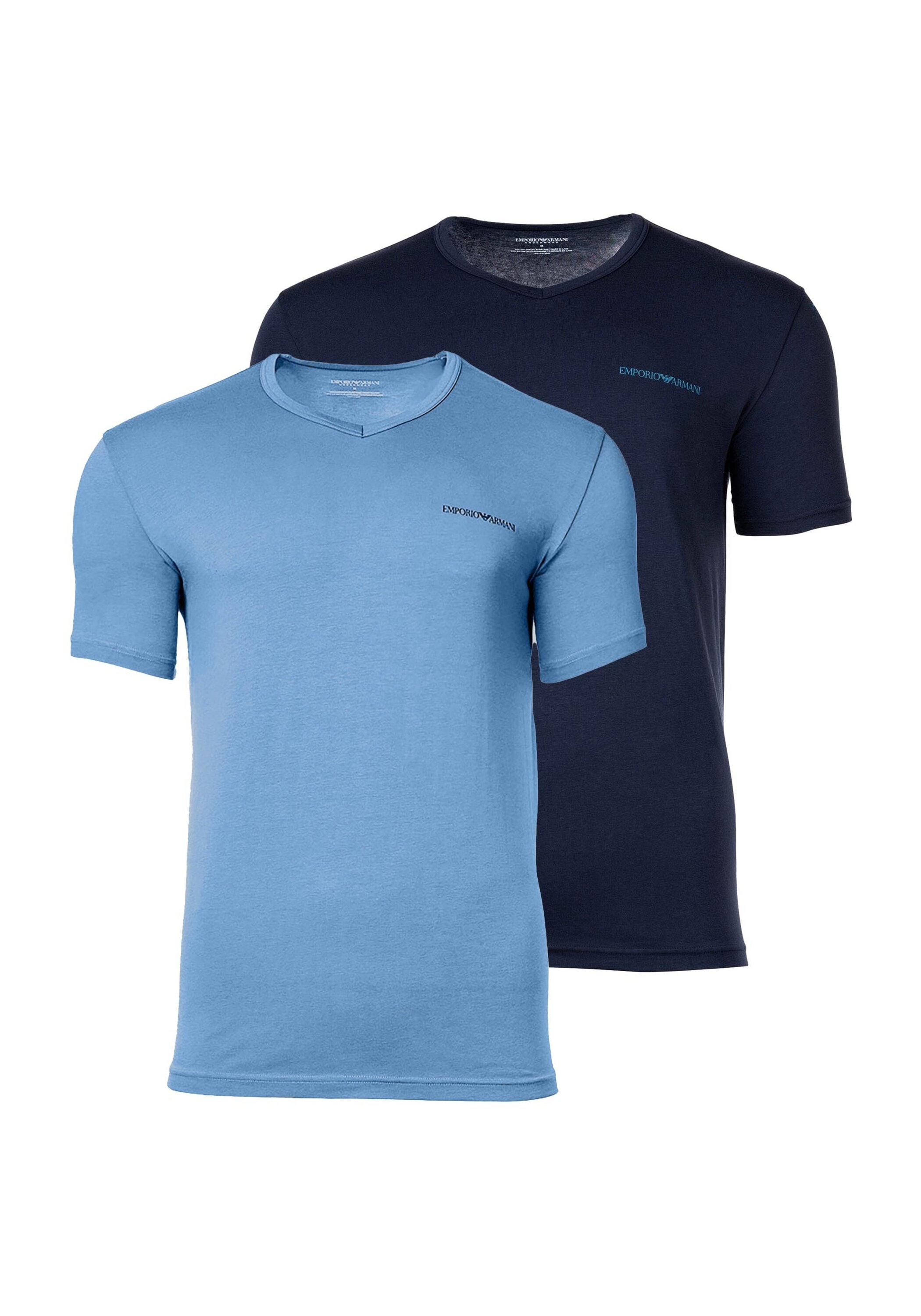 Emporio Armani T-Shirt "T-Shirt CORE LOGOBAND 2er Pack" günstig online kaufen