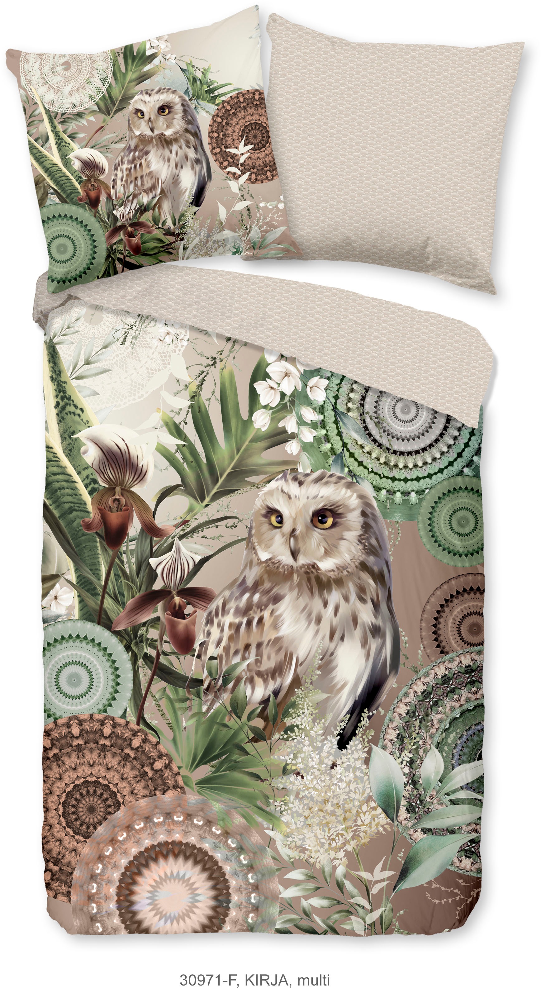 hip Wendebettwäsche "Kirja" 2 Stk. tlg. Biber, 135x200, Warm, Weich, Wendeo günstig online kaufen