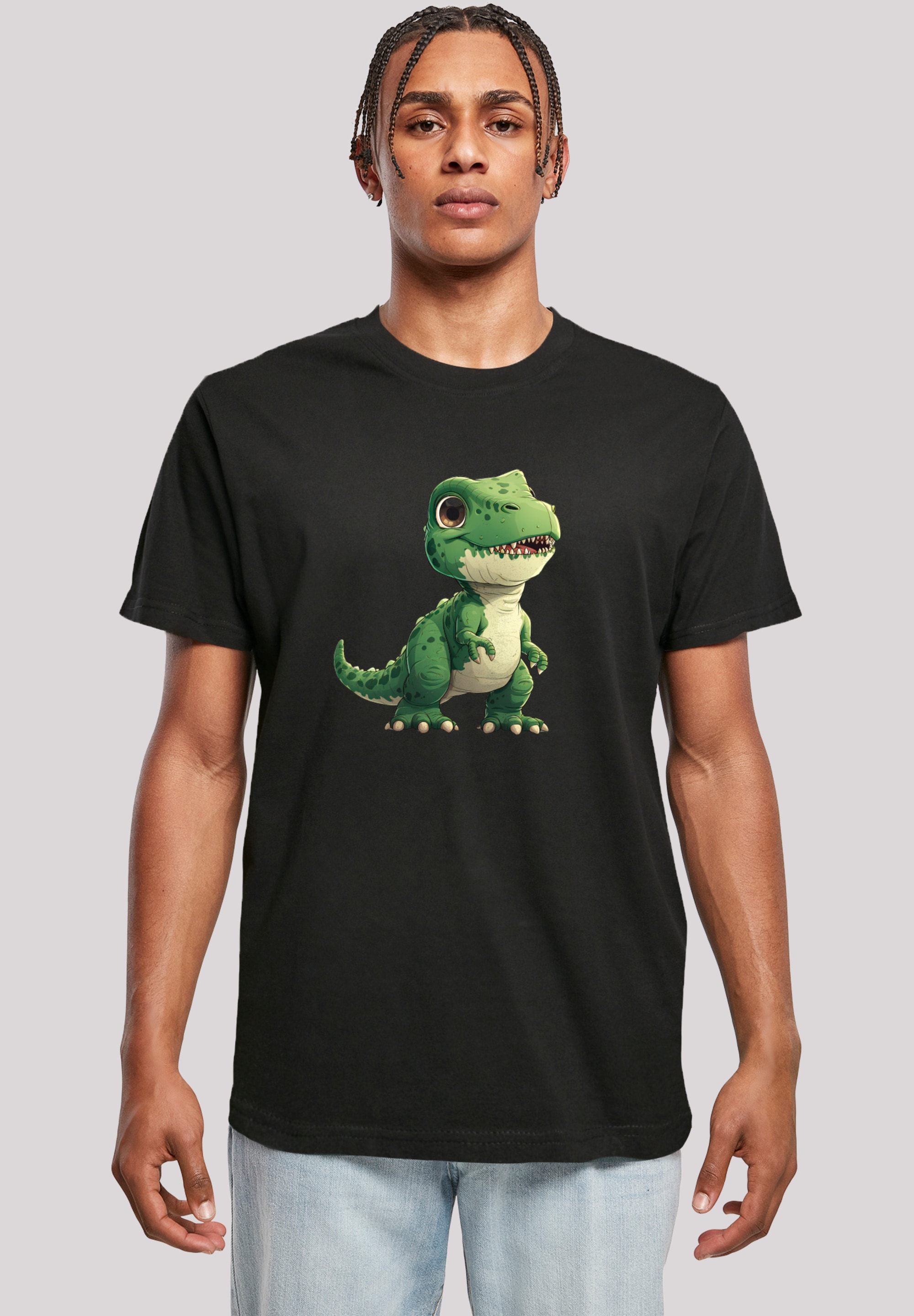 F4NT4STIC T-Shirt "Süßer grüner Dino", Premium Qualität günstig online kaufen