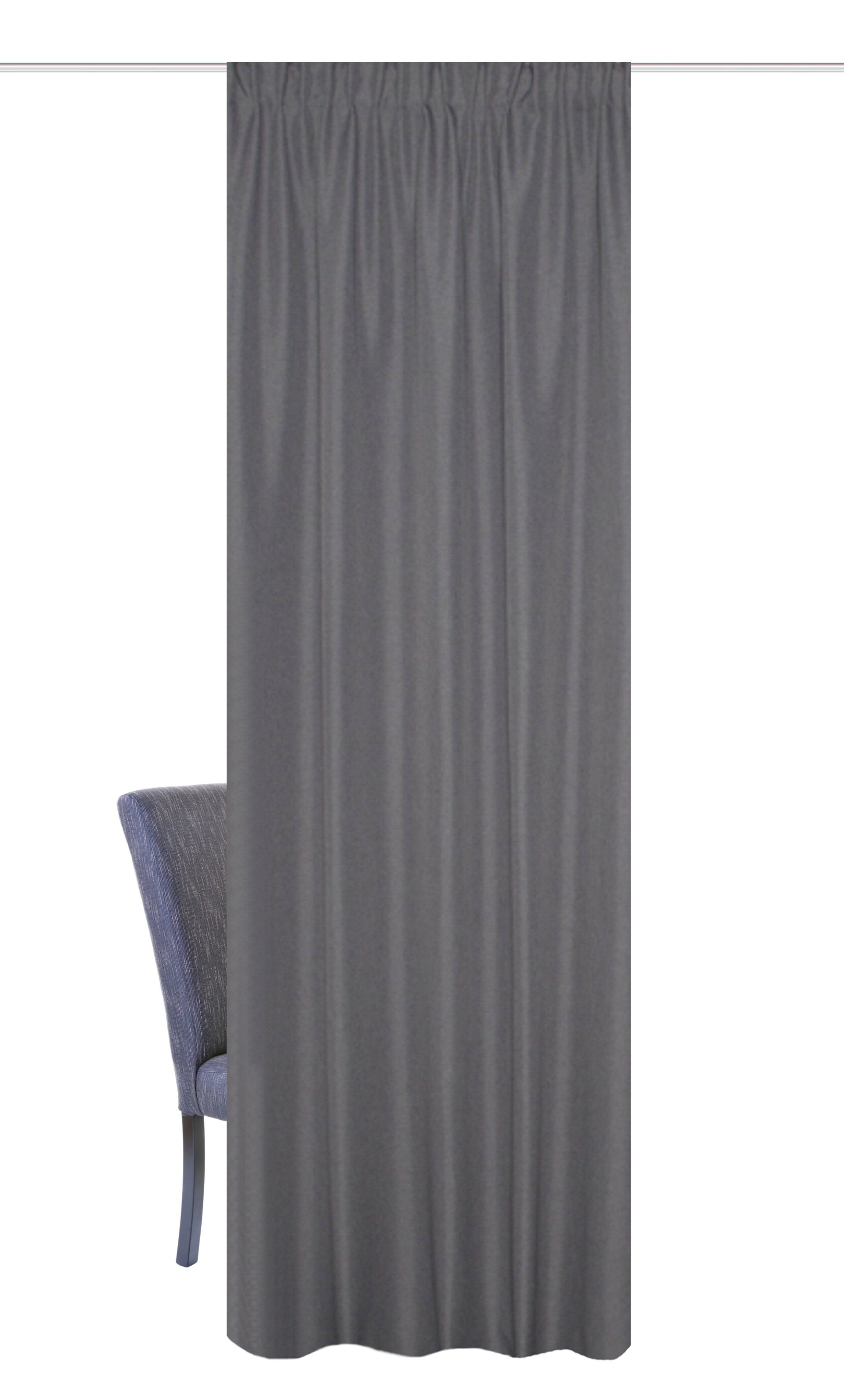 Thumbnail - Home Basics Vorhang "ESKIMO" Multifunktionsband 1 Stk. tlg. Thermostoff Uni ESKIMO