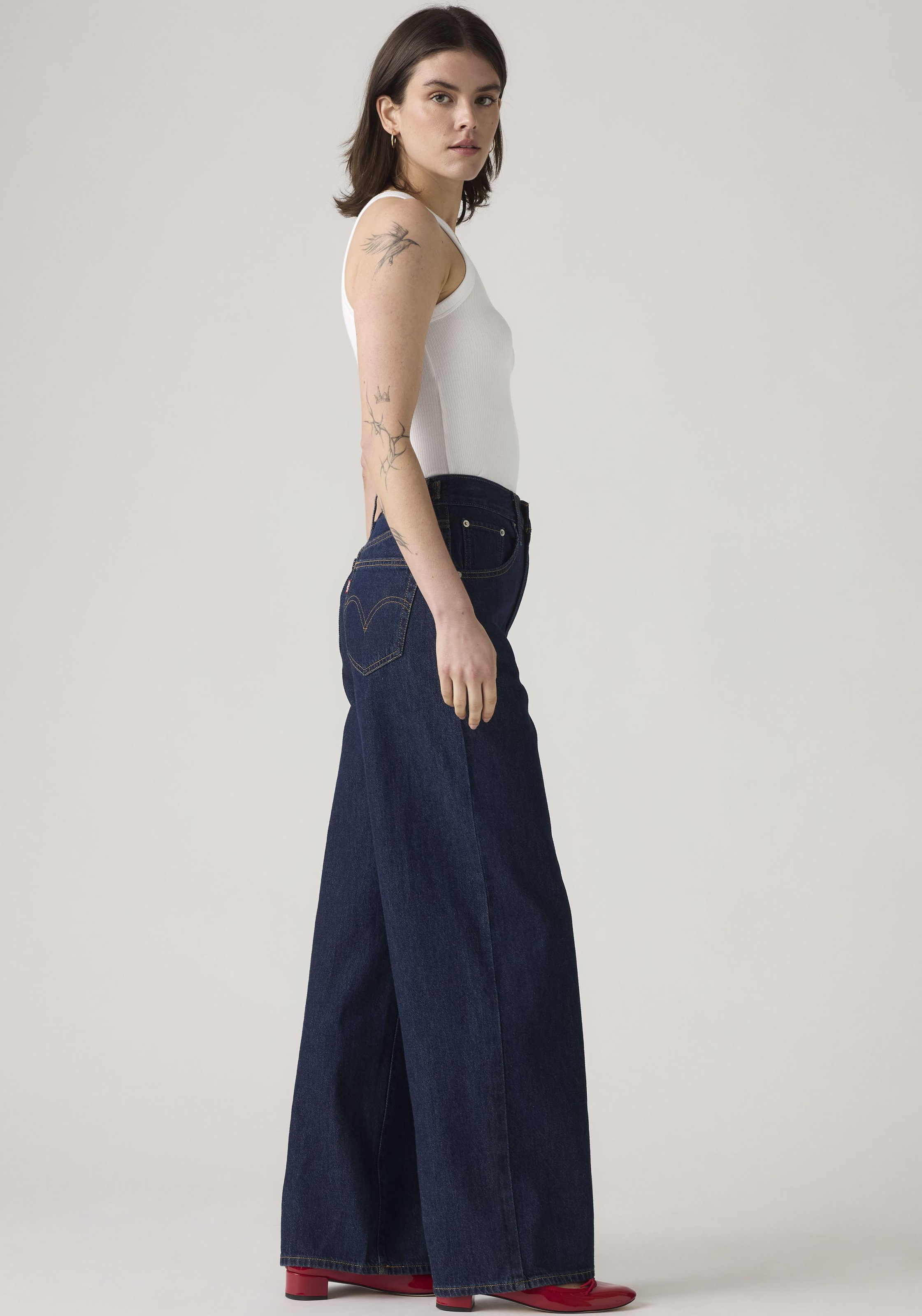 Levi's® Weite Jeans »CINCH BAGGY« Hohe Leibhöhe, weite Beinform