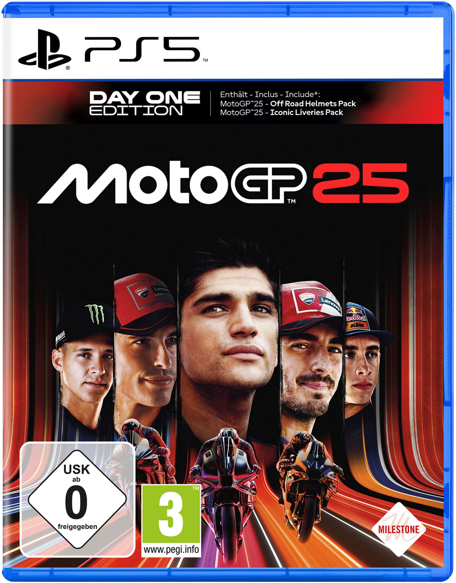 "MILESTONE Spielesoftware ""MotoGP 25"", transparent (ohne farbbezeichnung), PlayStation 5, Spielesoftware"