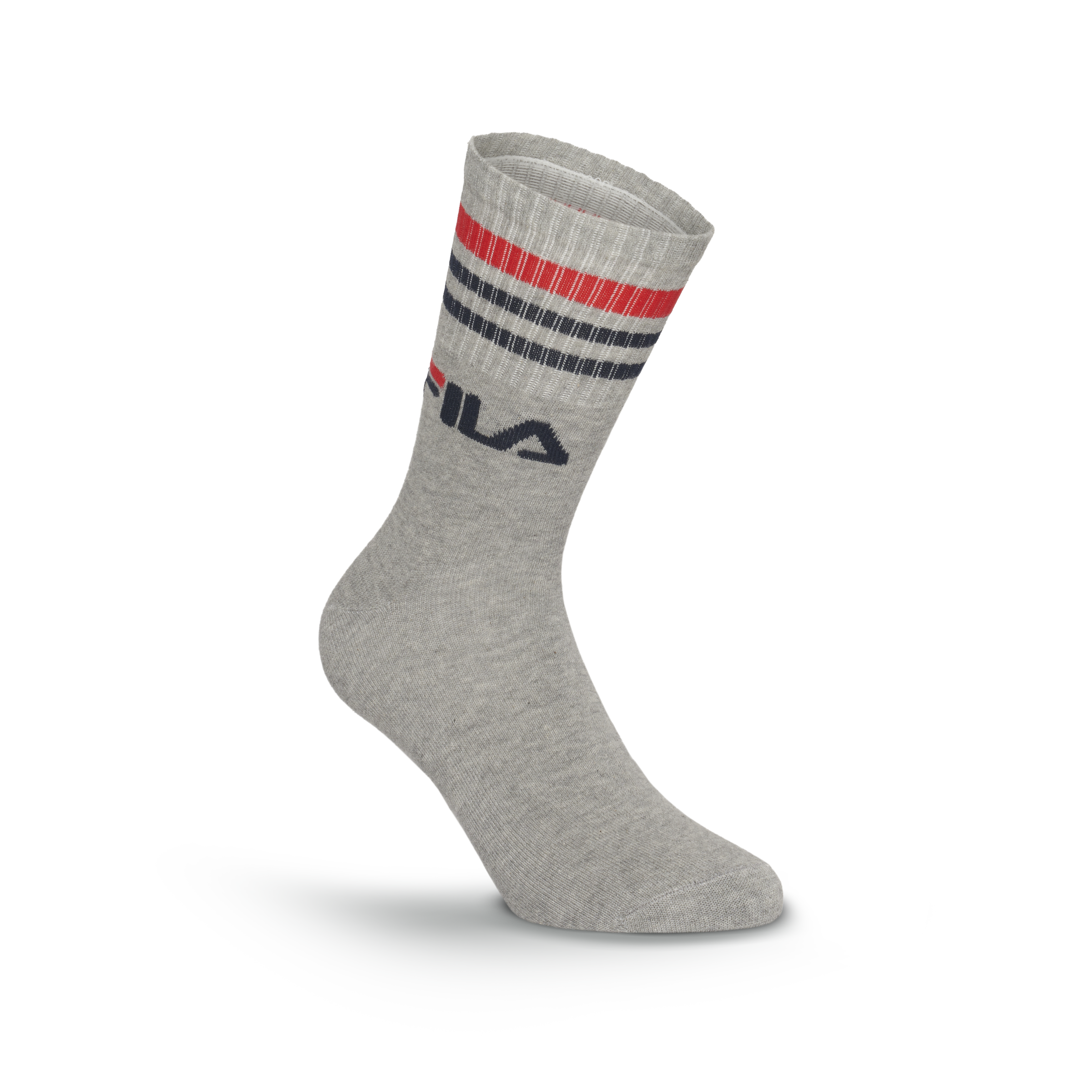 Fila Socken 3 Paar, breites Rippenbündchen, Logoschriftzug, Cotton-Mix günstig online kaufen