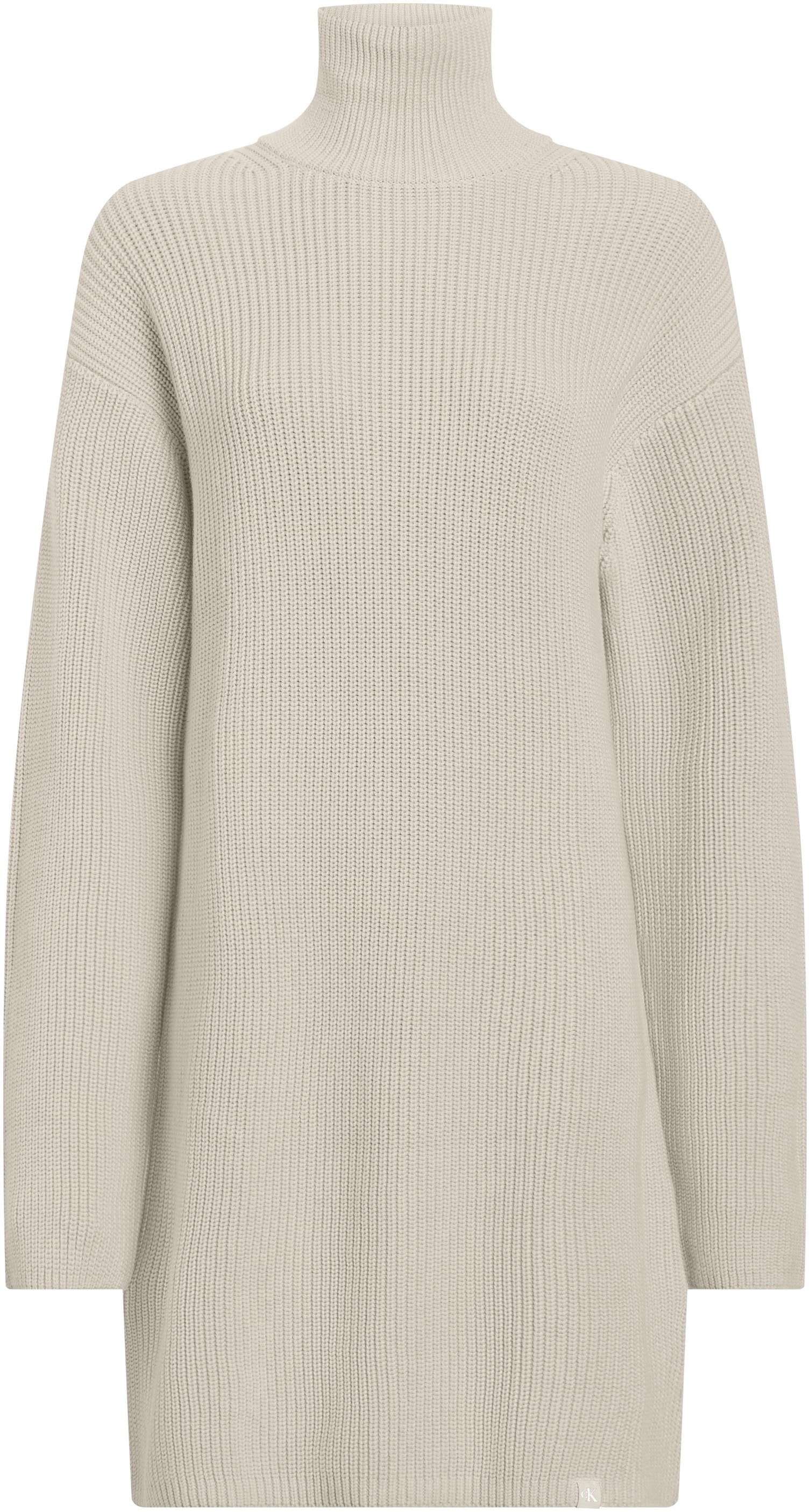 Calvin Klein Jeans Strickkleid »CHUNKY LOOSE SWEATER DRESS« mit Logopatch