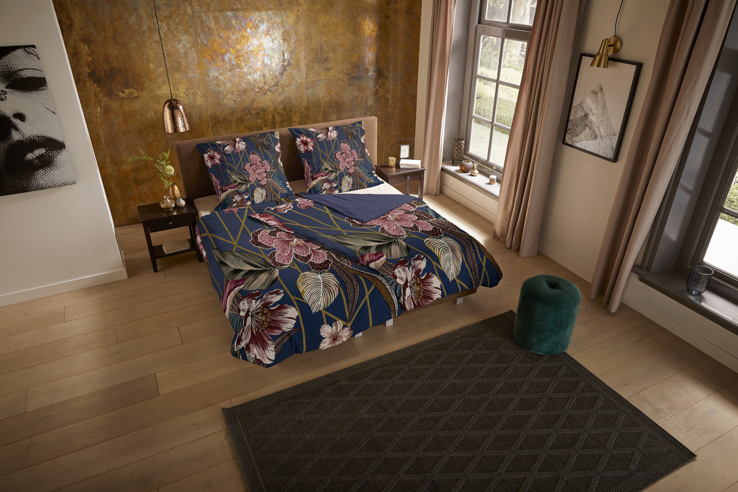 PURE luxury collection Wendebettwäsche "Jos" 3 Stk. Mikrofaser, Pflegeleich günstig online kaufen