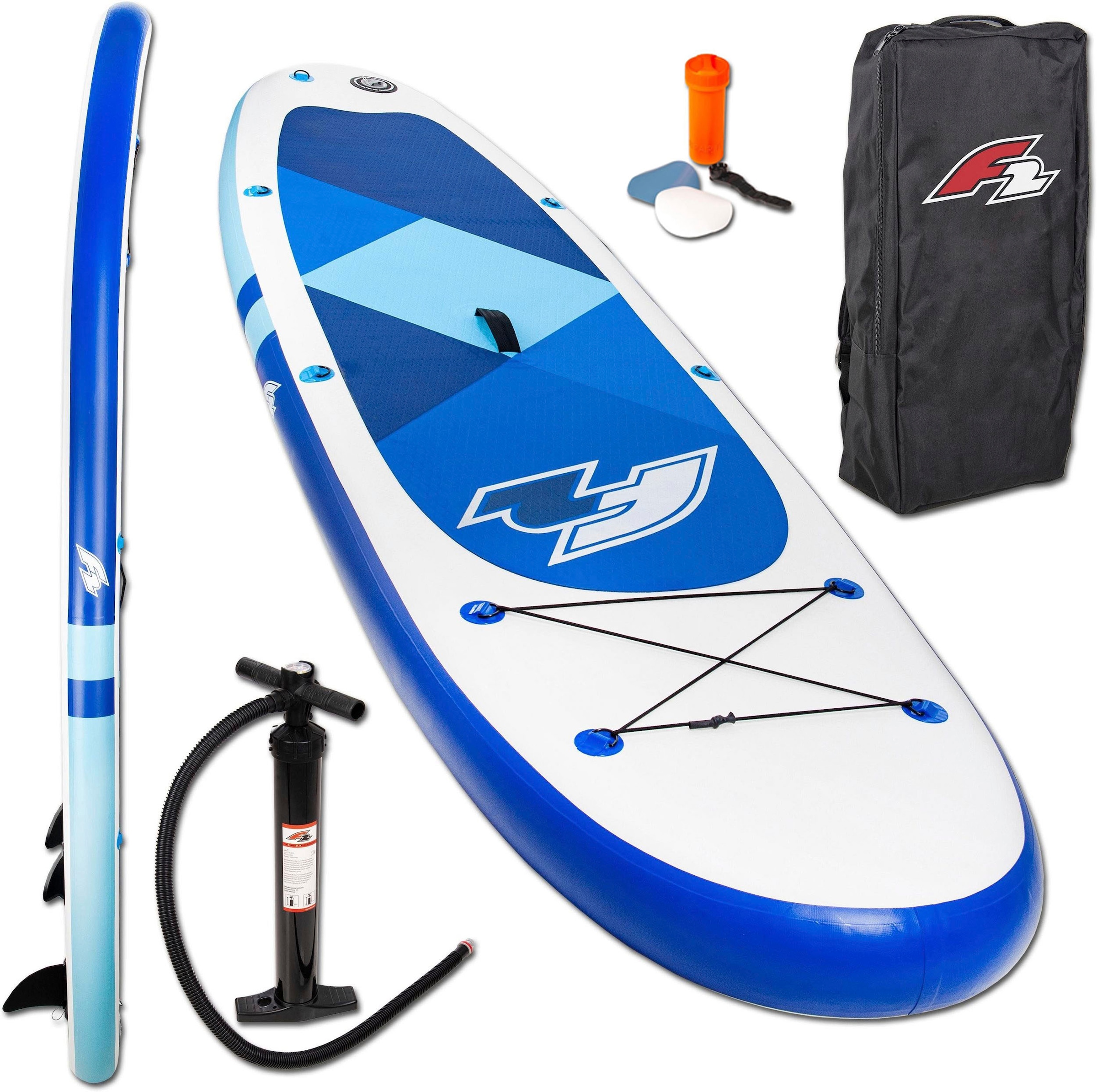F2 Inflatable SUP-Board » Prime blue« (Se...