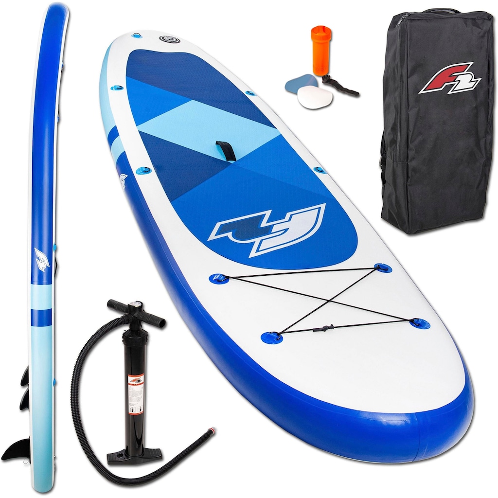 F2 Inflatable SUP-Board »F2 Prime blue«, (Set, 3 tlg.)