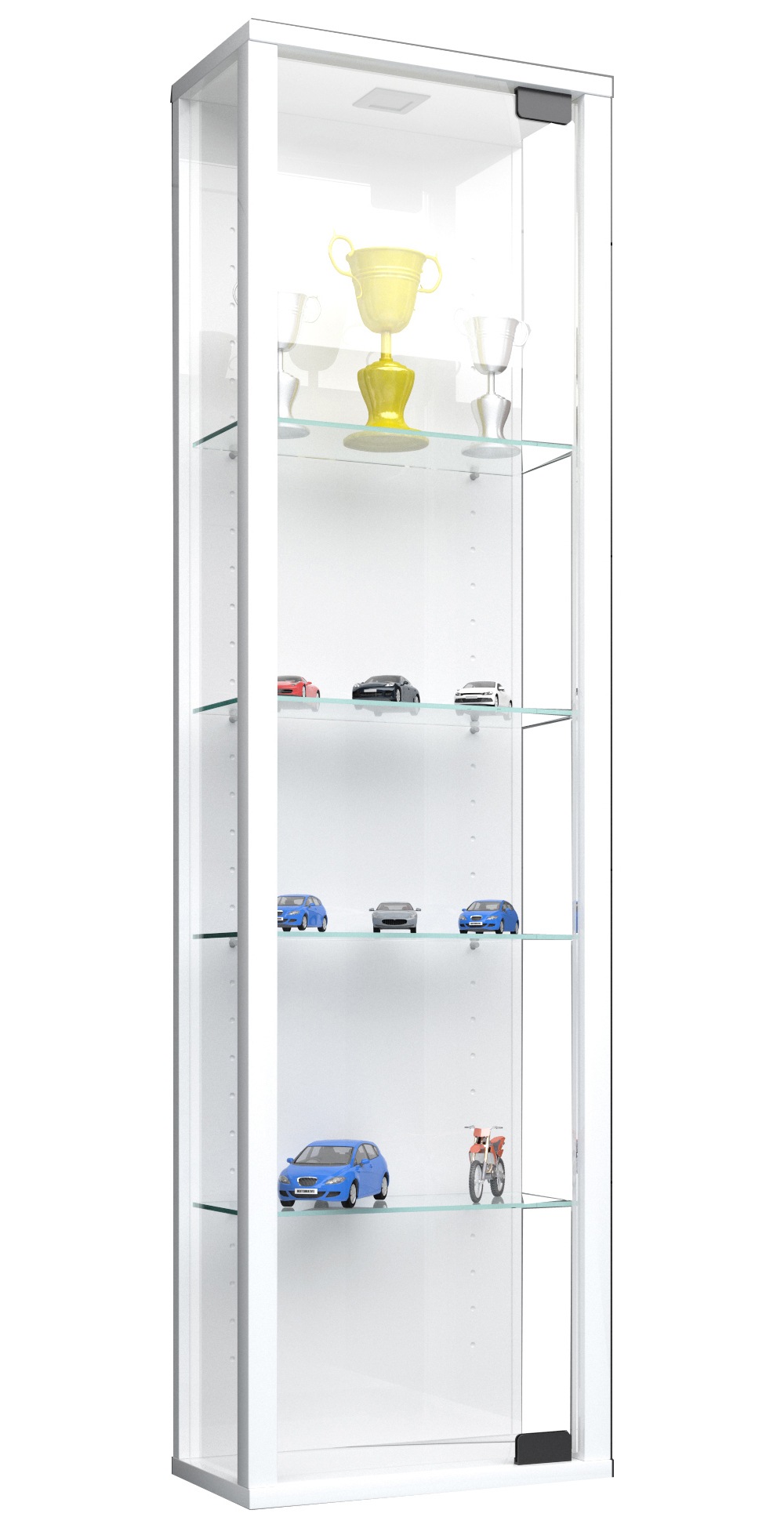 VCM Wandregal "Wandvitrine Hängevitrine Glasvitrine Stano Mini" 1 Stk. tlg. günstig online kaufen