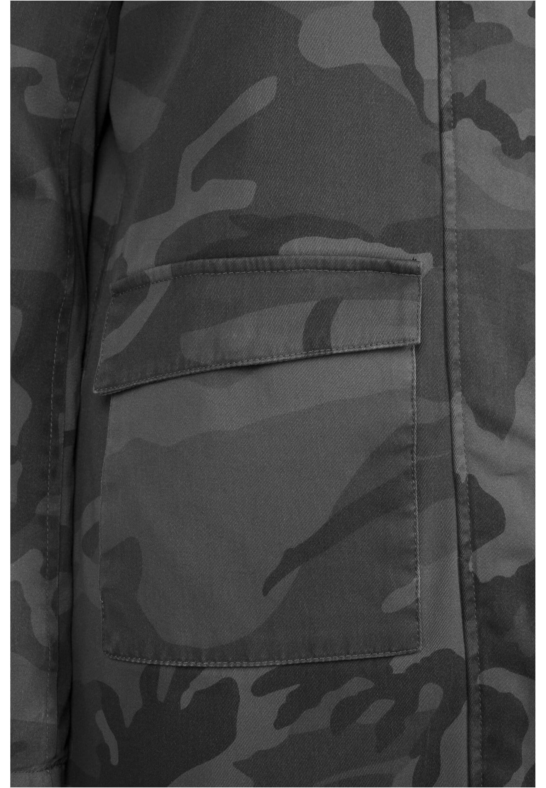 URBAN CLASSICS Parka »Urban Classics Damen Ladies Overdyed Camo Parka«, (1 St.), mit Kapuze