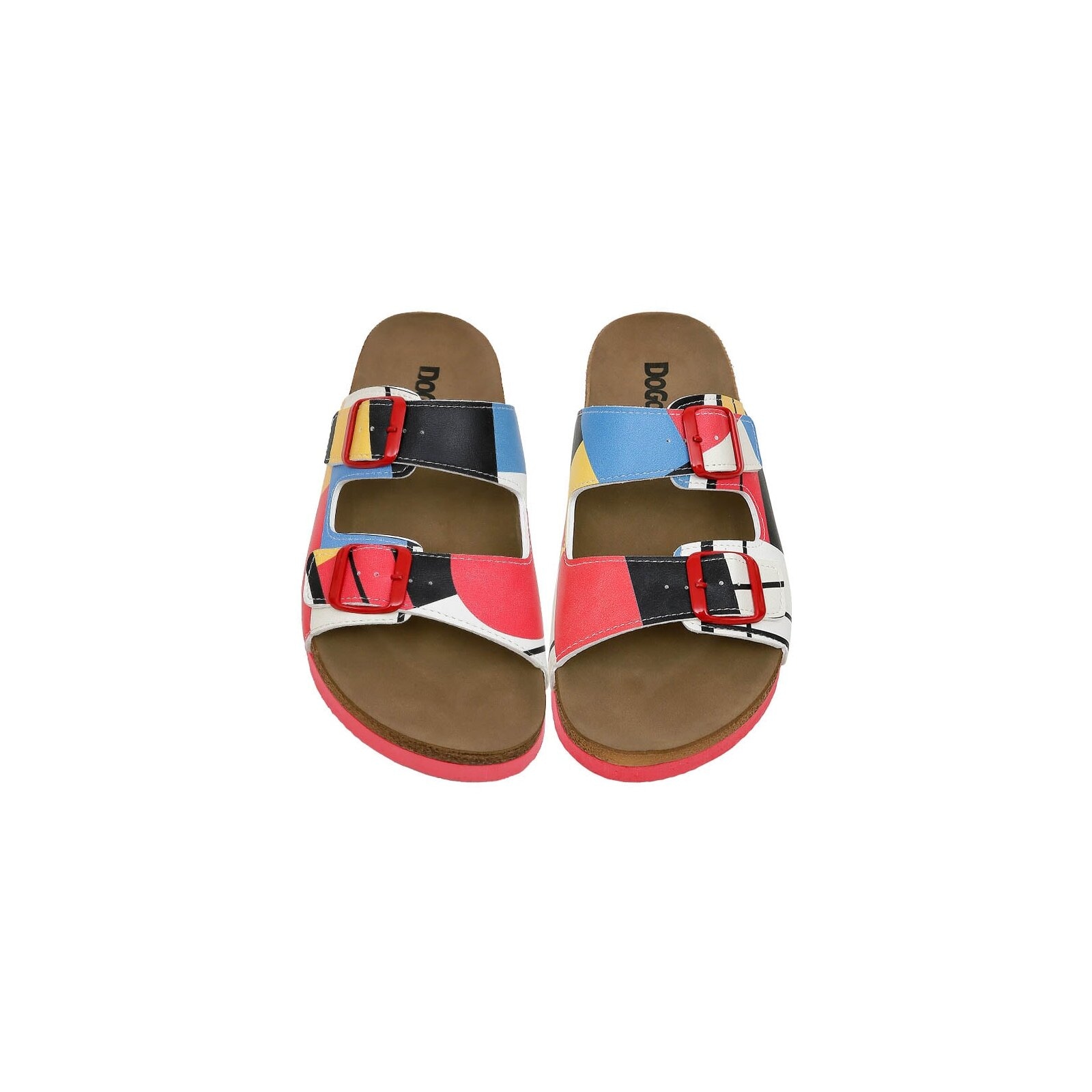 DOGO Pantolette »Stella Bauhaus Birdie Damen Sandalen/ Sandaletten / Female«, Vegan