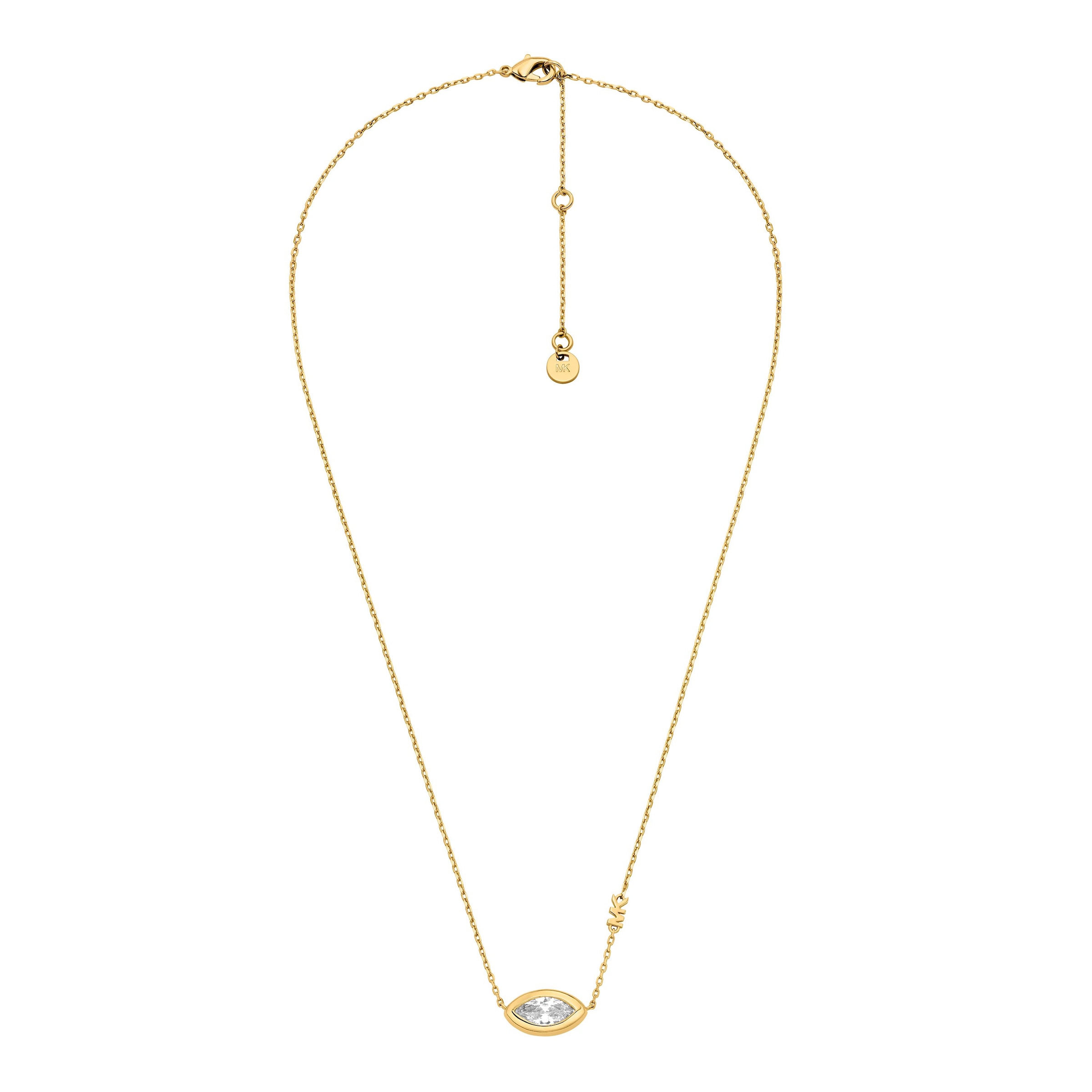 MICHAEL KORS Kette mit Anhänger »Premium« mit Zirkonia (synth.)