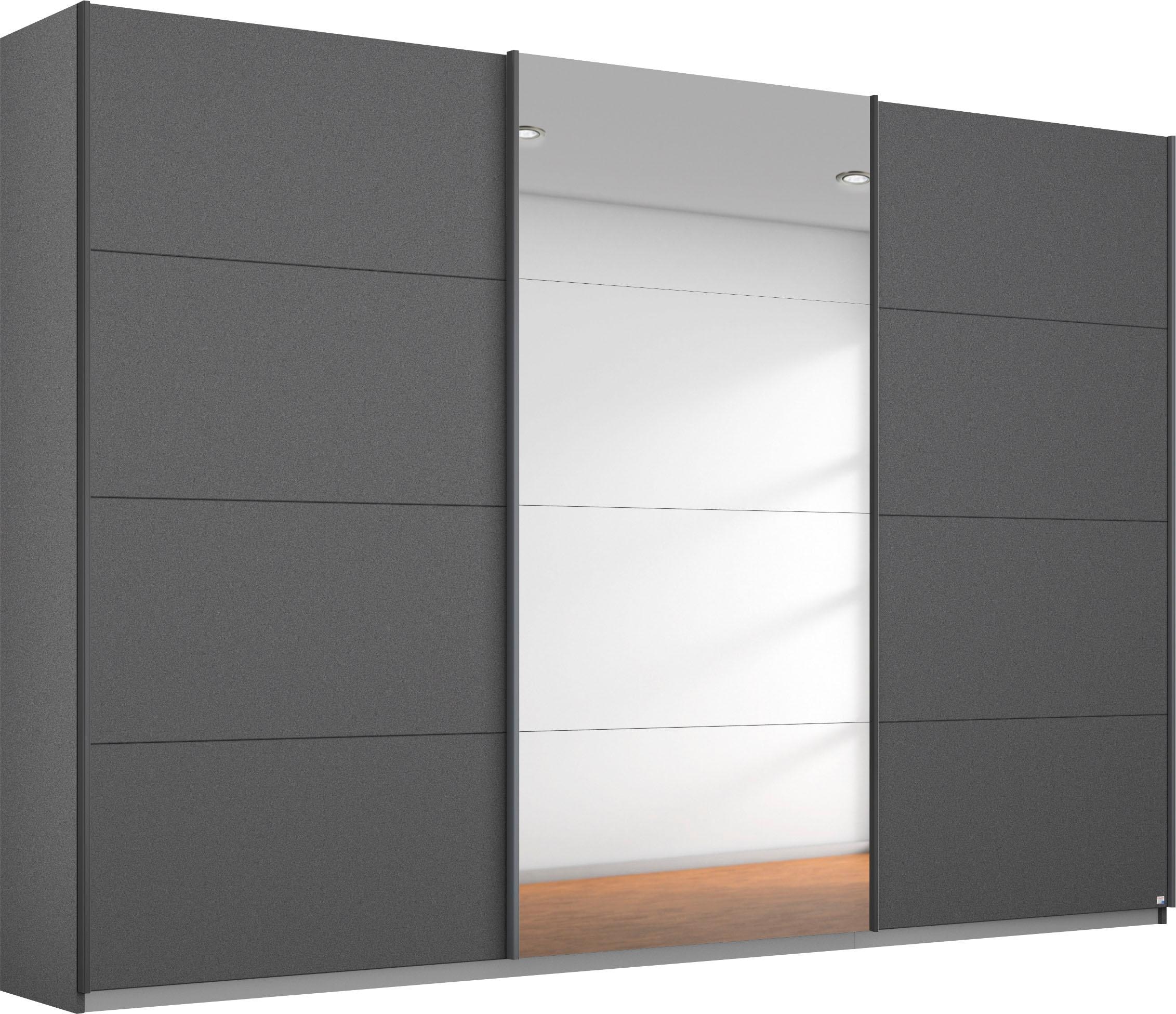 rauch Schwebetürenschrank "Kleiderschrank Schrank Garderobe Wäscheschrank KEPAN" inkl. Schubladen-Einsatz und extra Einlegeböden MADE IN GERMANY