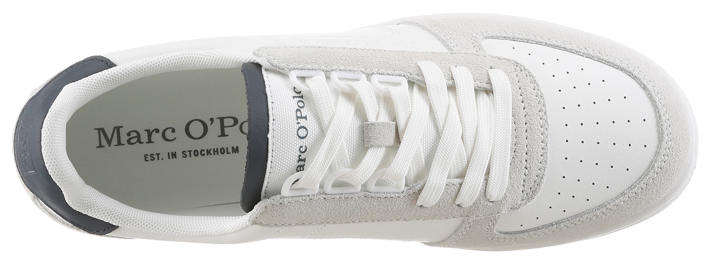 Marc O'Polo Sneaker »Vincenzo«  Schnürschuh, Freizeitsneaker mit gepolstertem Schaftrand