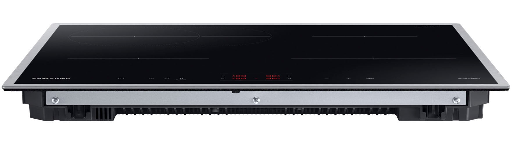 Samsung Induktions-Kochfeld »NZ64B4015HK/U1«, Höhe des Kochfelds beträgt nur 44mm & Ideal für ovale Pfannen & Töpfe