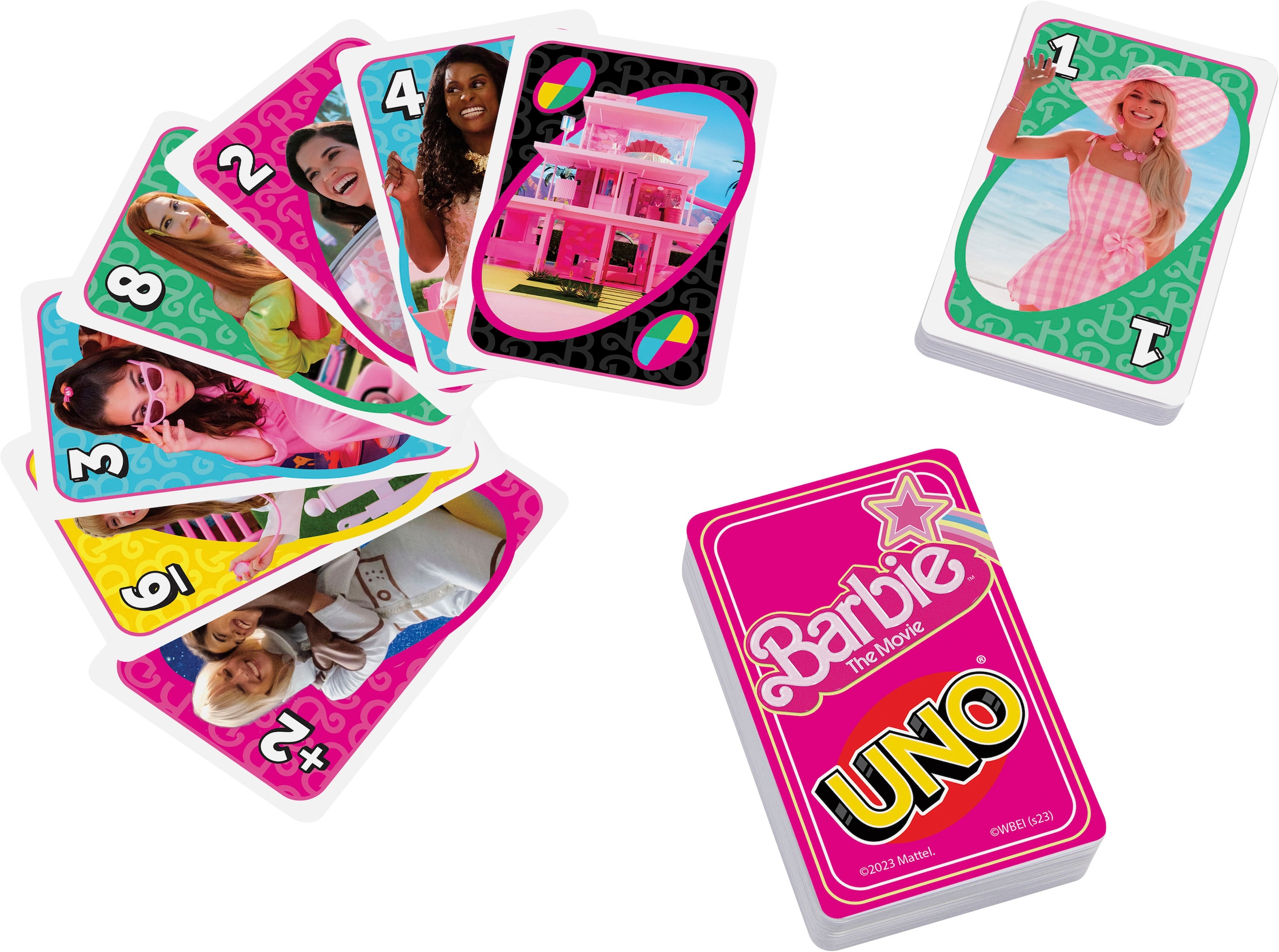 Barbie Spiel »UNO Barbie The Movie zum Spielfilm«