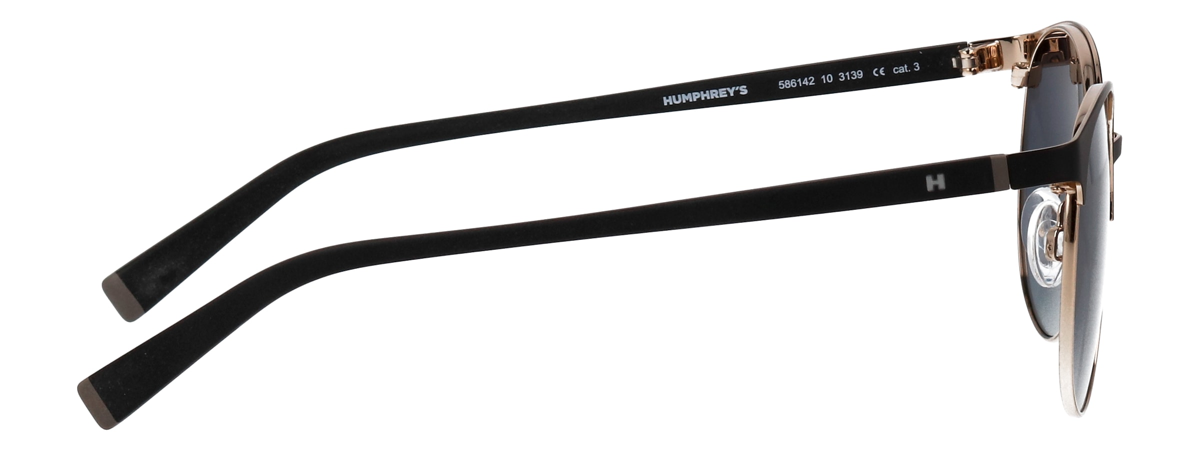 HUMPHREY´S eyewear Sonnenbrille »Modell 586142« Form Karree/Eckig, Logoschriftzug auf Bügel, Metallfassung