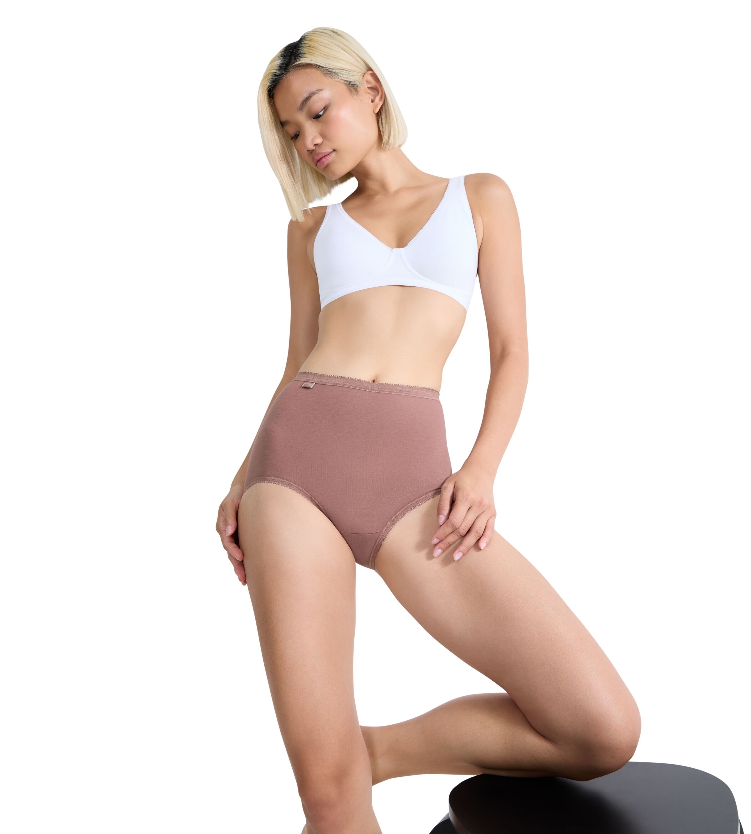 sloggi Slip »Basic+ Maxi C3P«, (3er Pack), perfekter Sitz