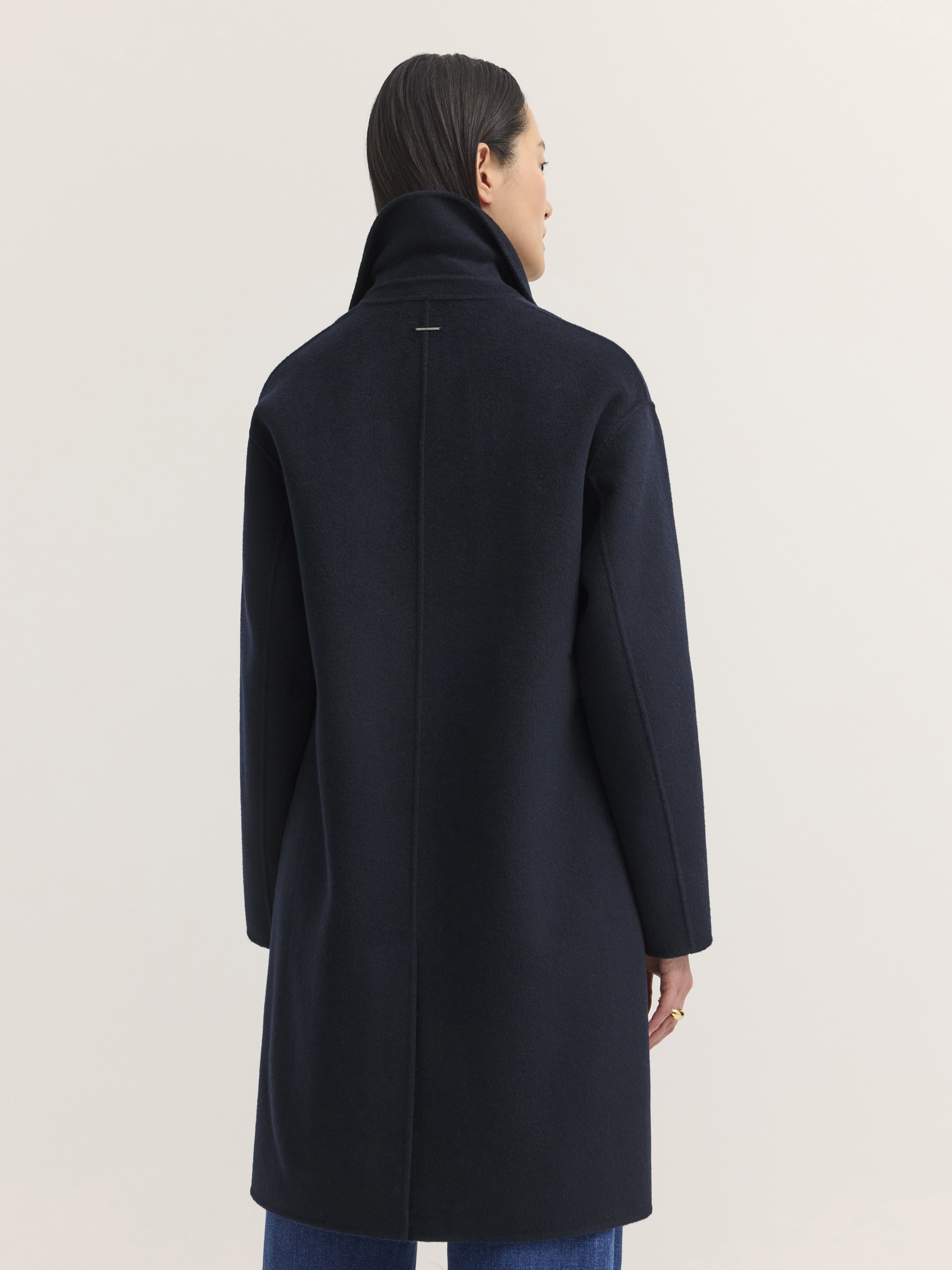 bugatti Kurzmantel »Regular Fit« Regular Fit Doubleface Wollmix Reverskragen