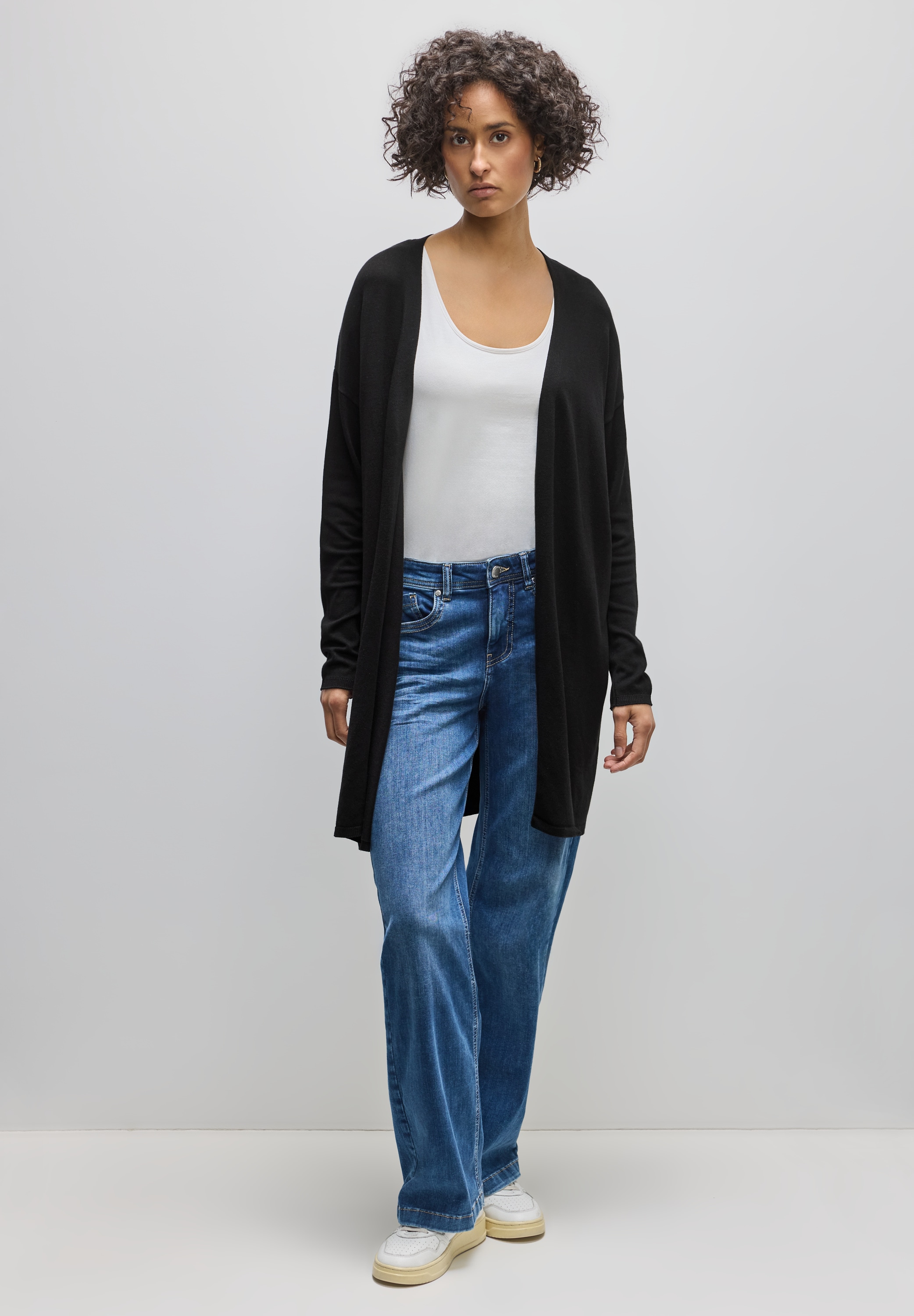 STREET ONE Strickjacke aus softer Viskose