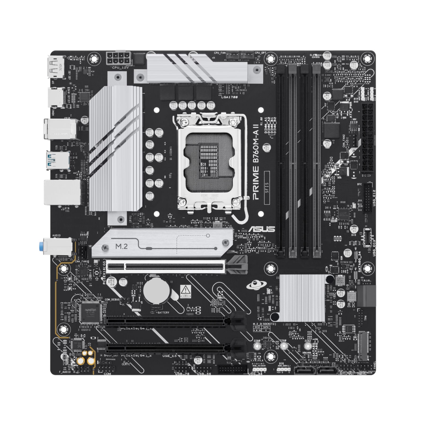 Asus Mainboard »PRIME B760M-A II-CSM«
