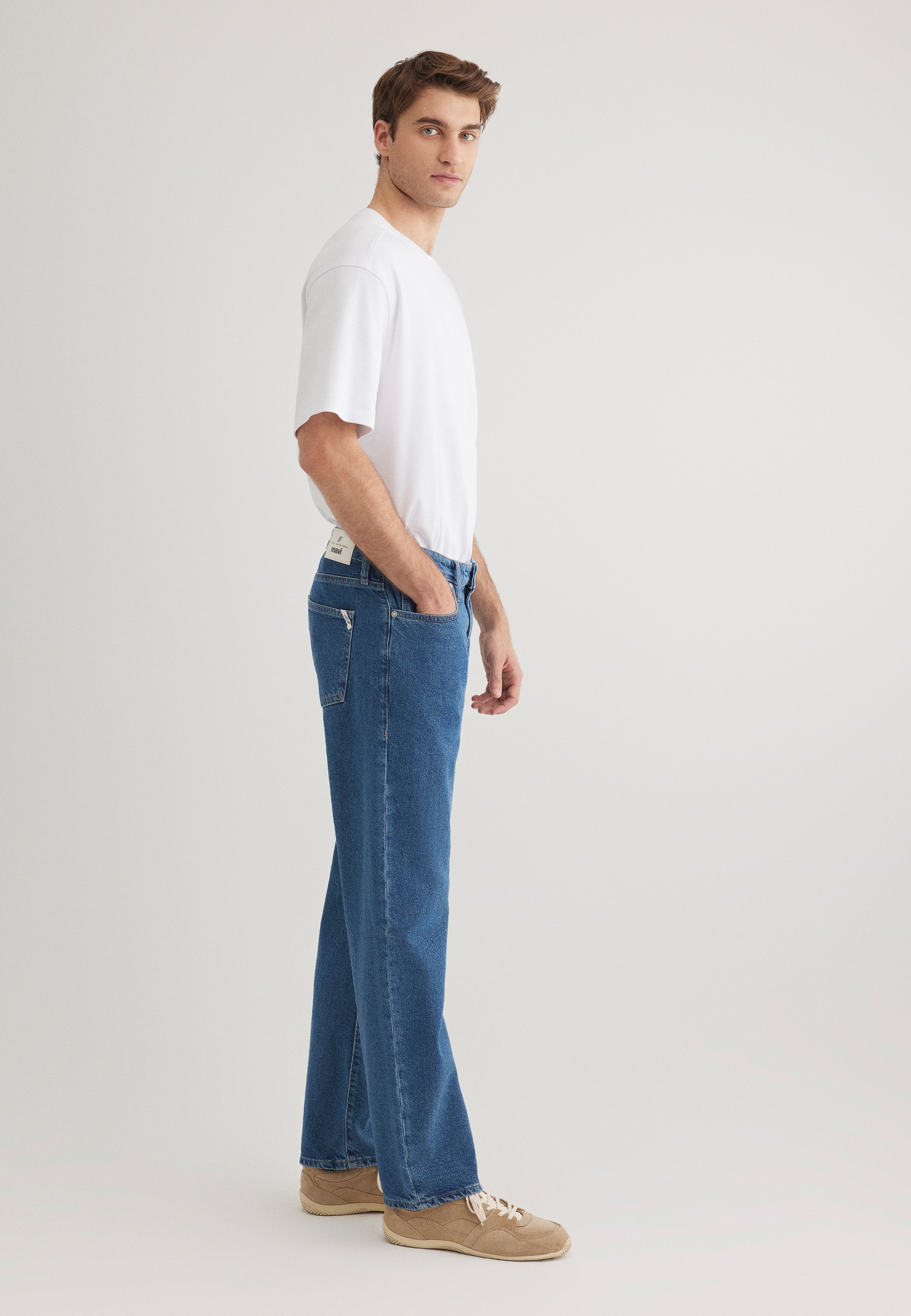 Thumbnail - Mavi Weite Jeans "LISBON" Loose Straight Jeans