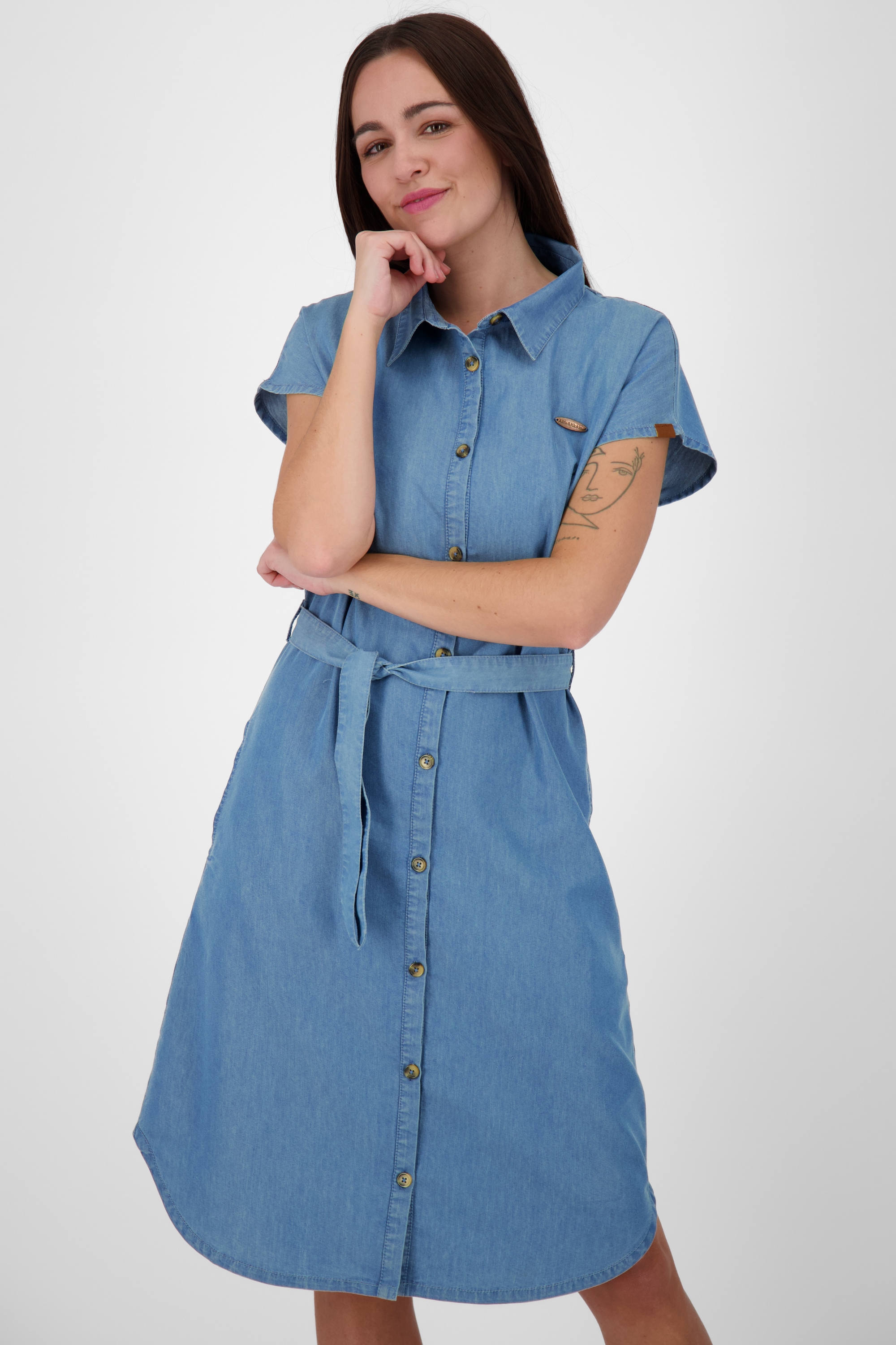 Alife & Kickin Sommerkleid »Damen MaeveAK DNM A«