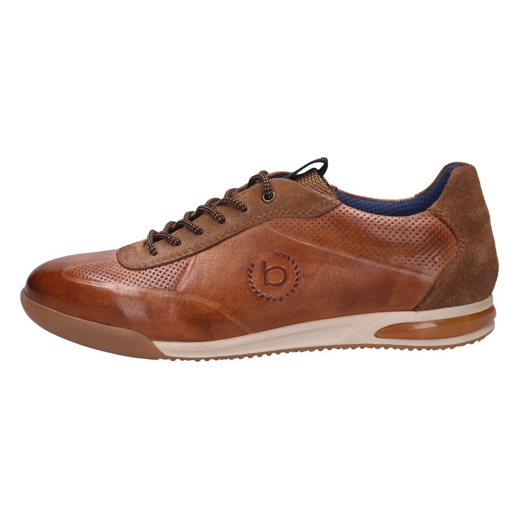 Schuhe Sportive Schuhe bugatti Sneaker, mit Textilband auf der zunge cognac-used Schuhe Sportive Schuhe bugatti Sneaker, mit Textilband auf der zunge cognac-used