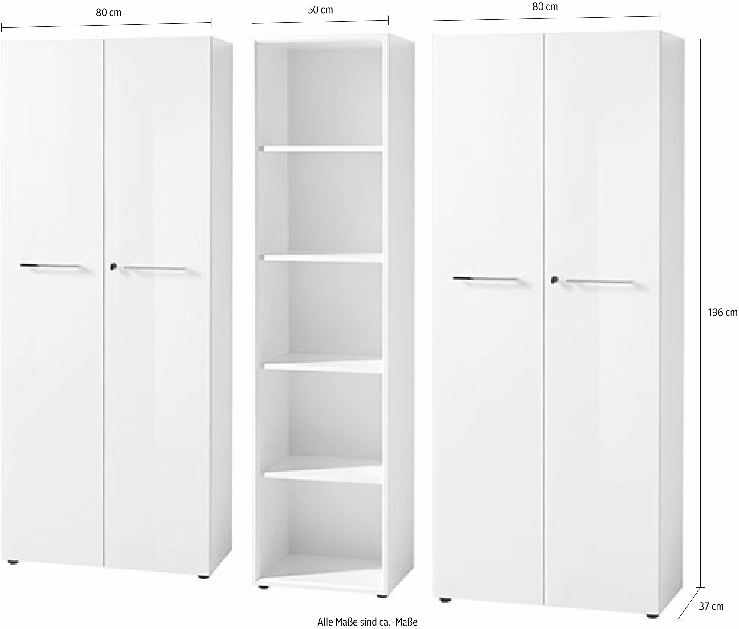 Thumbnail - GERMANIA Büromöbel-Set "GW-Monteria" Set, 3 Stk. tlg.