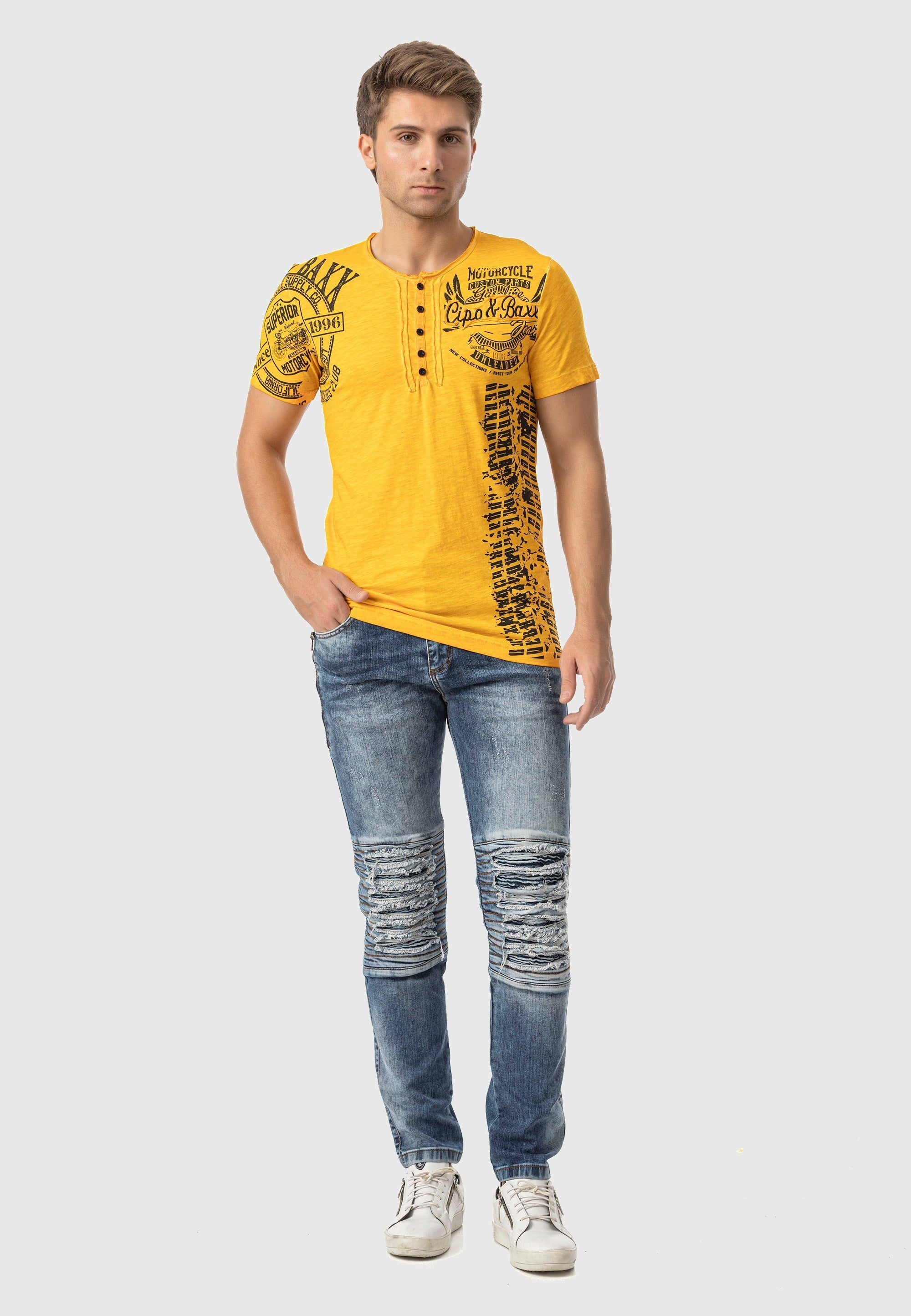 Cipo & Baxx 5-Pocket-Jeans »Jeans«, im Used-Look