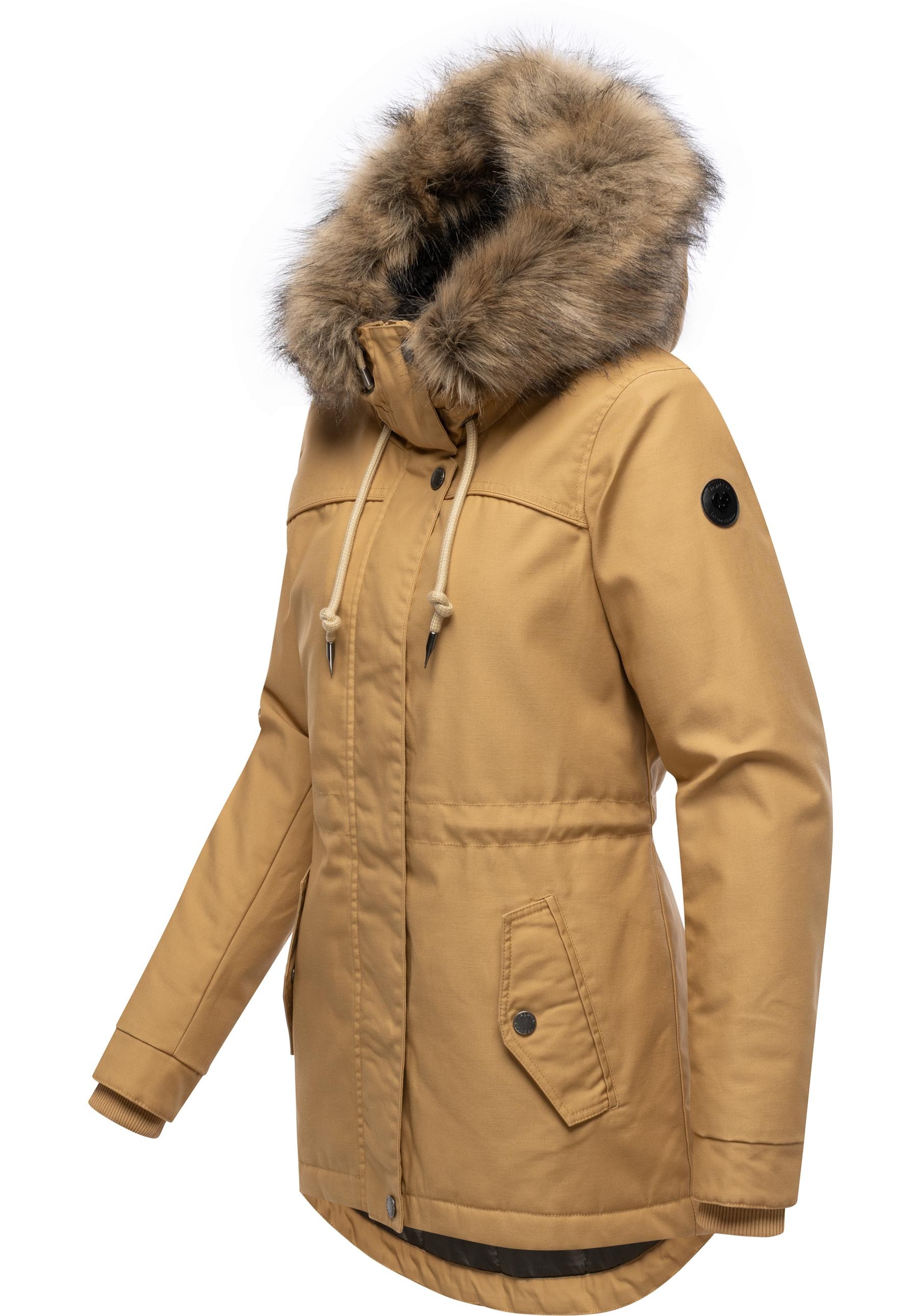 Ragwear Winterjacke "Tawny Short YOUMODO" mit Kapuze Warme Jacke mit großer günstig online kaufen