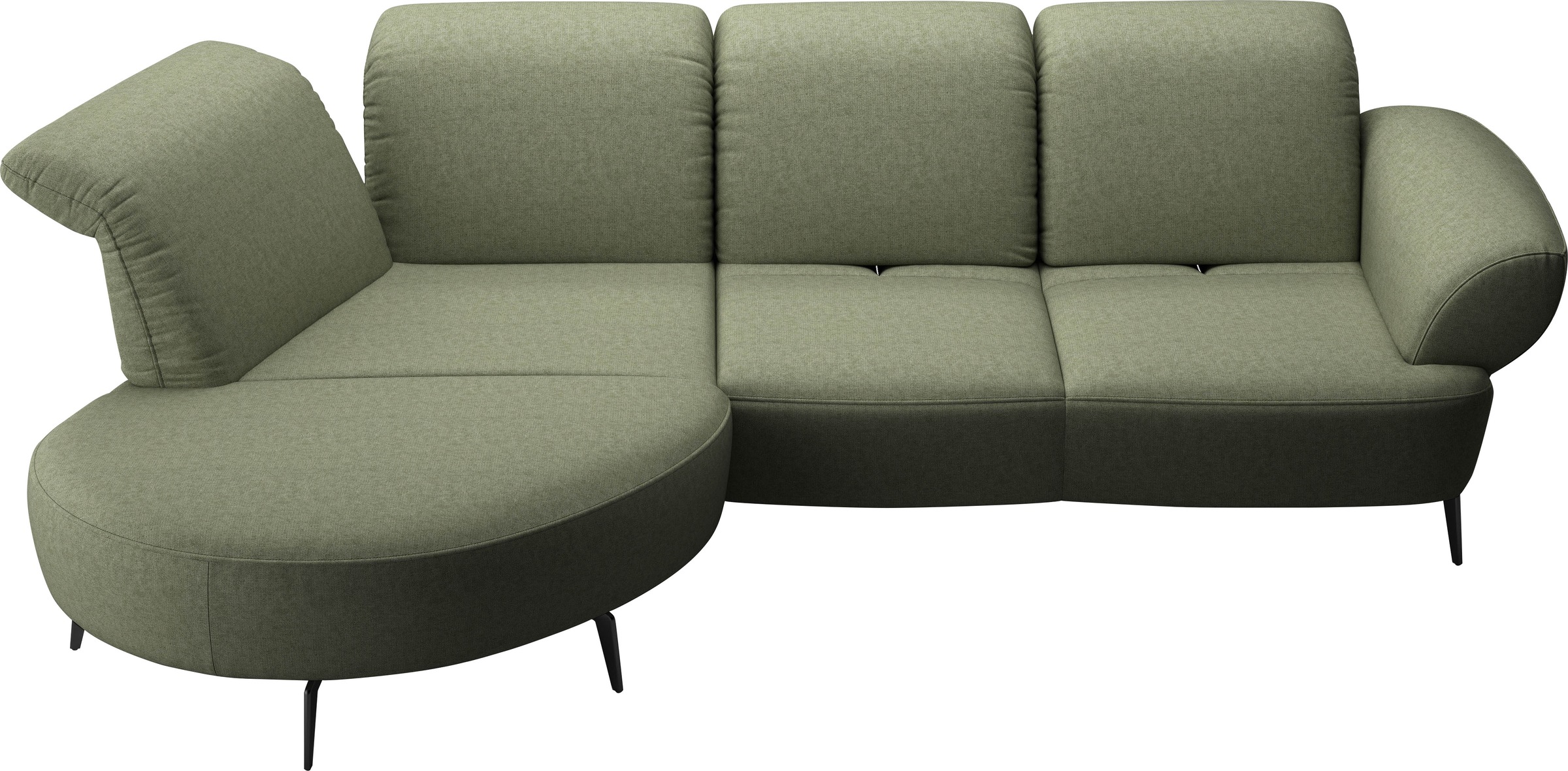 sit&more Ecksofa "Dance, L-Form, inkl. Sitztiefenverstellung" inkl. Click&S günstig online kaufen