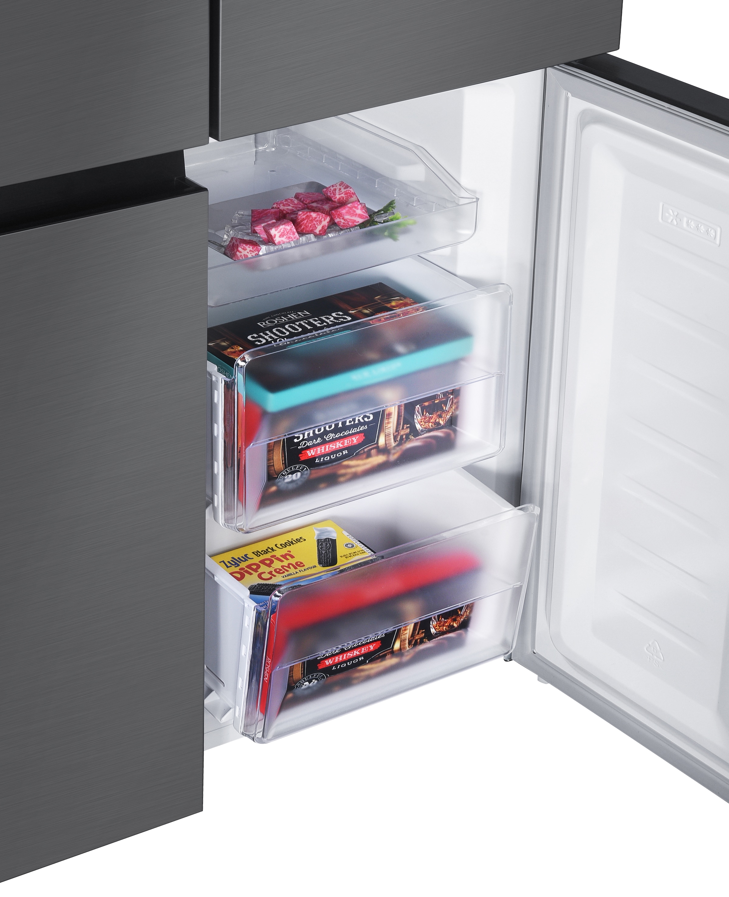 Hanseatic French Door »HCDD18080CI«, NoFrost