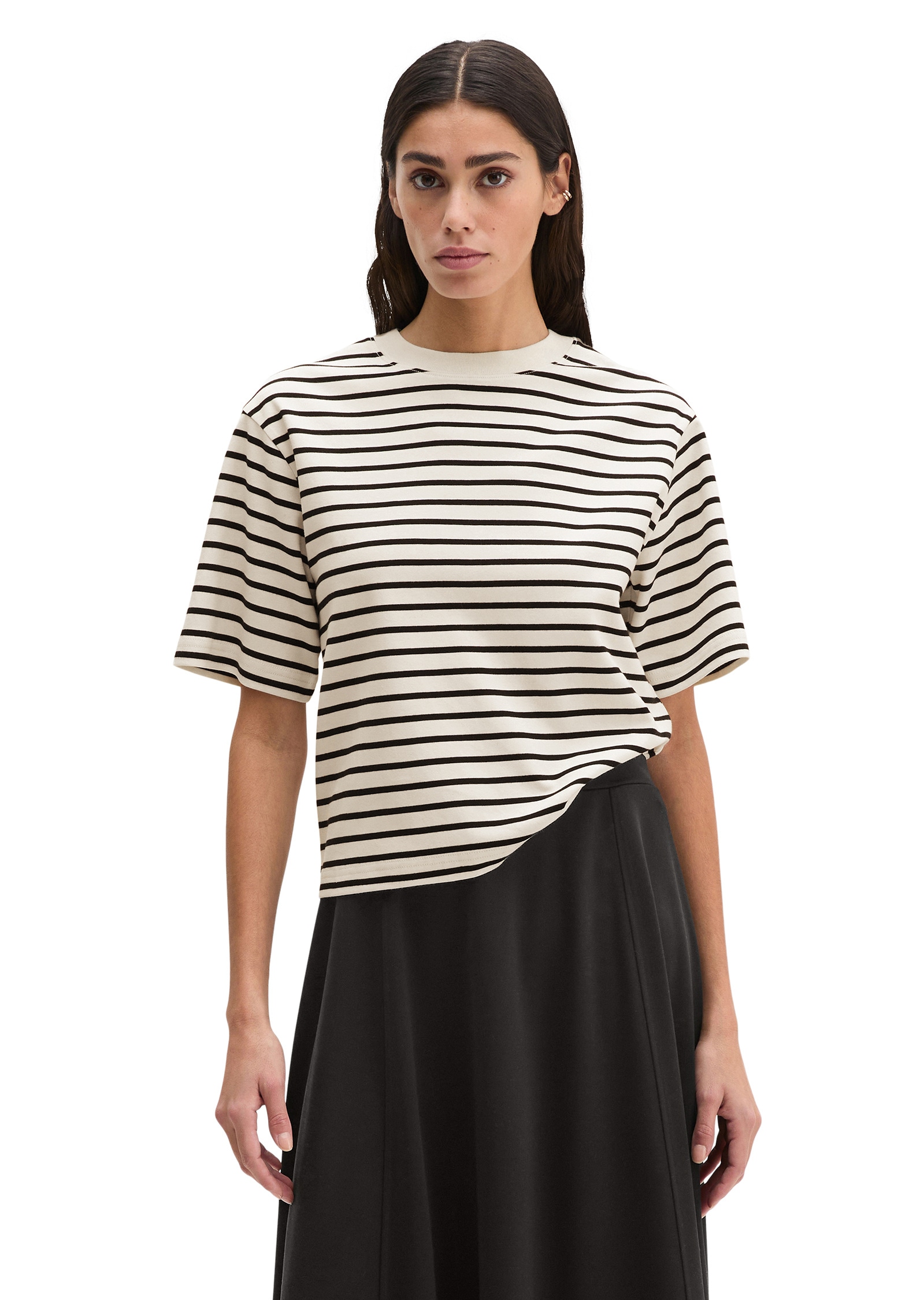 Marc OPolo T-Shirt "aus Light Interlock-Jersey" günstig online kaufen