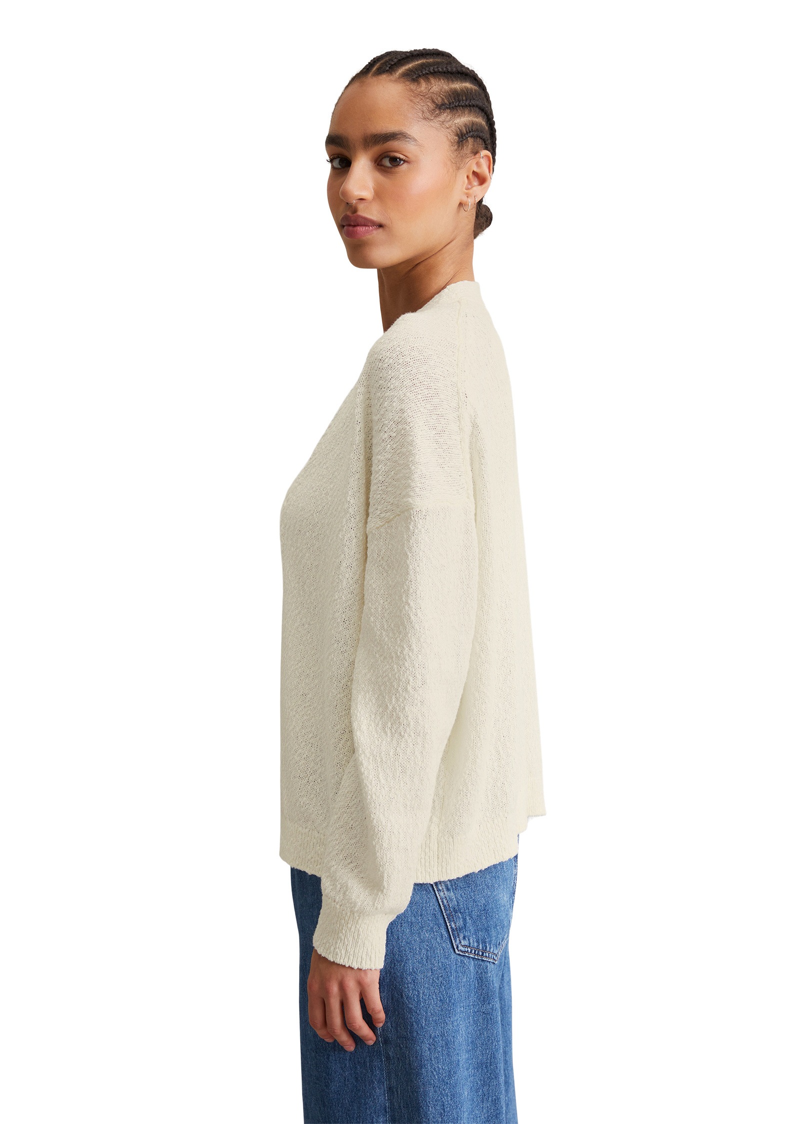 Marc O'Polo DENIM Cardigan »aus Cotton-Slub-Garn«